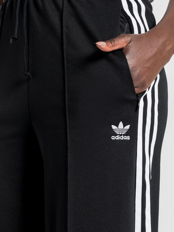 Adidas Primeblue Relaxed Wide Leg Pants Black | Glue Store