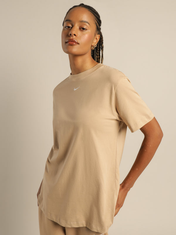 Nike Sportswear Essential Boyfriend TShirt in Hemp Glue Store