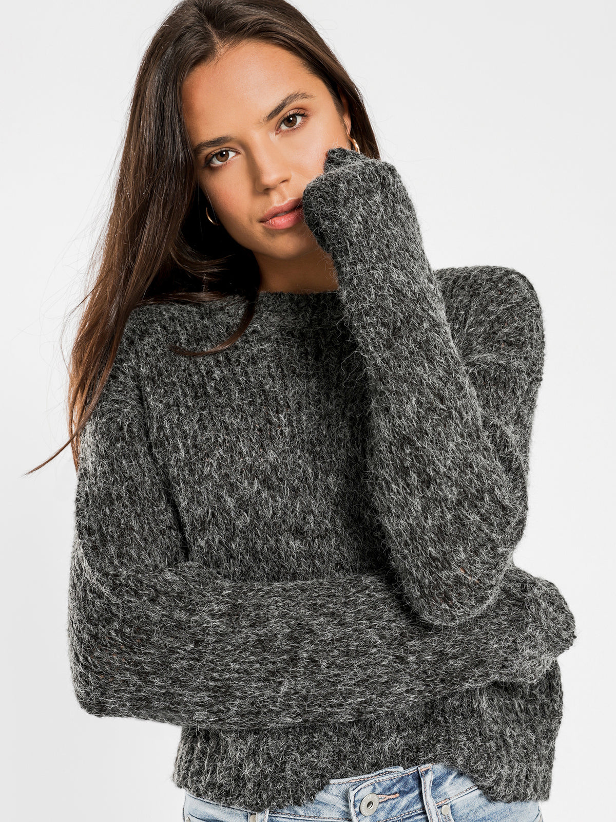 Raquel Knit in Charcoal