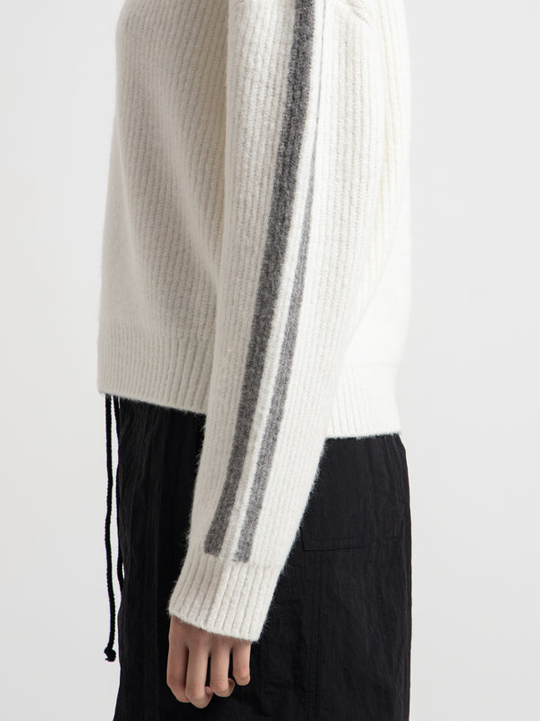 Part Two Remi Top, Eggnog Stripe