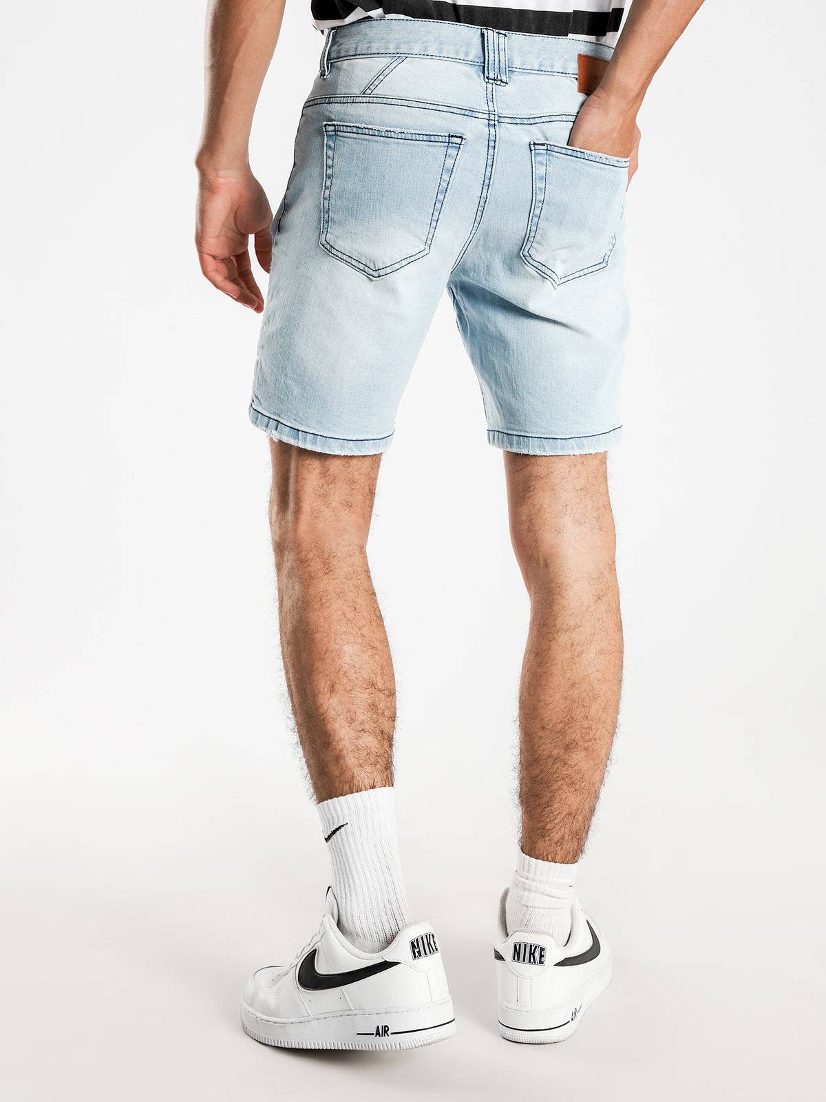 Combination Shorts in Indianapolis Blue Denim