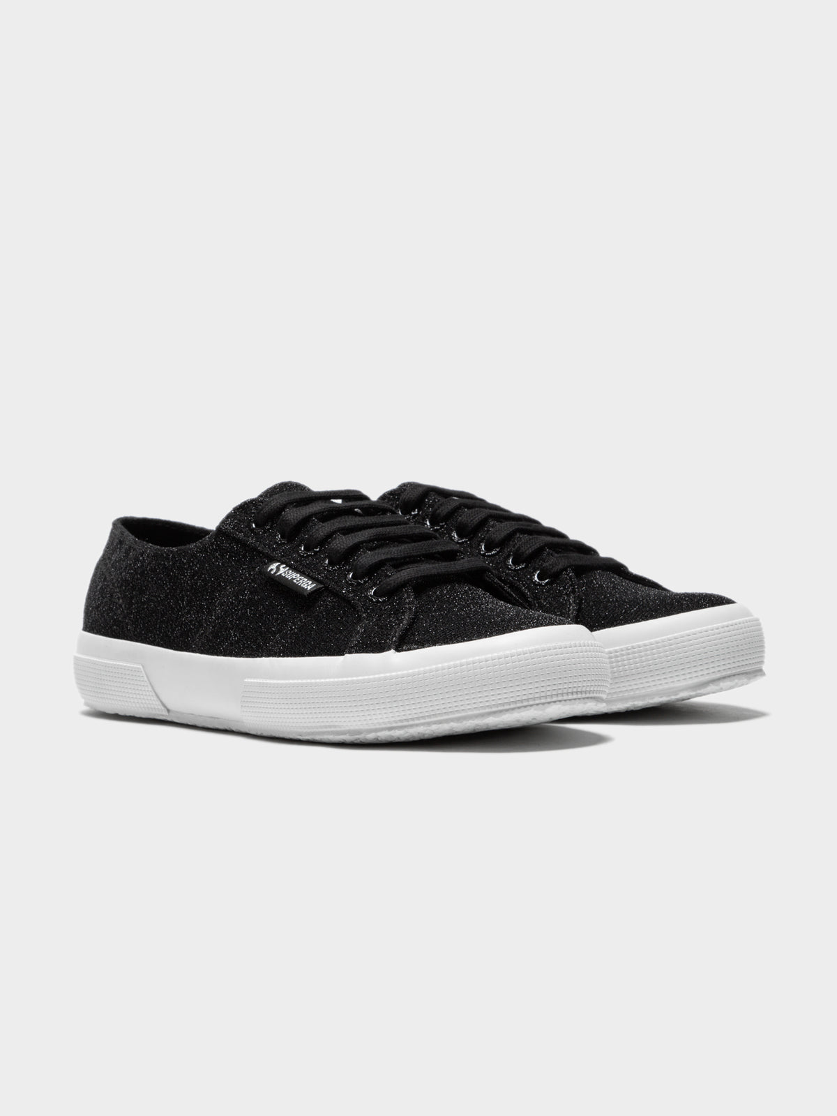 2750 Jersey Lurex Sneakers in Black