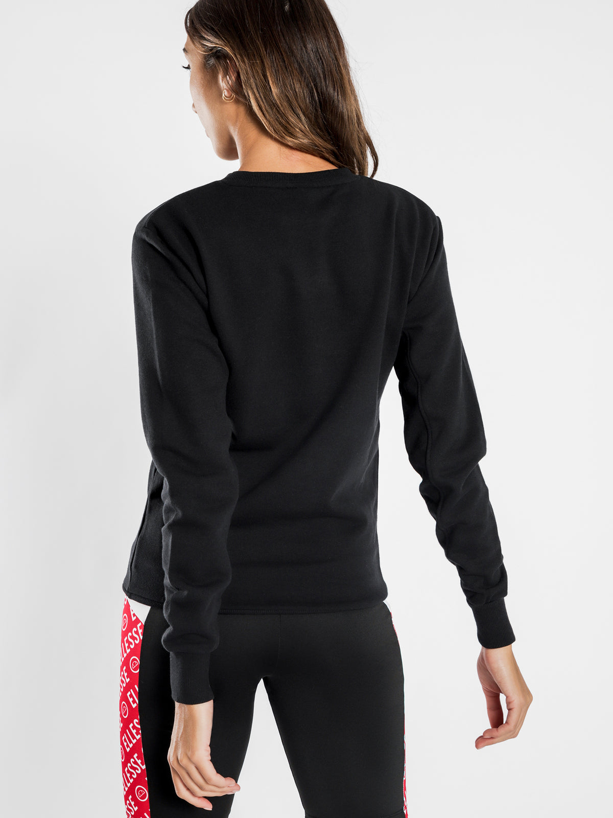 Eureka Crew Sweater in Black