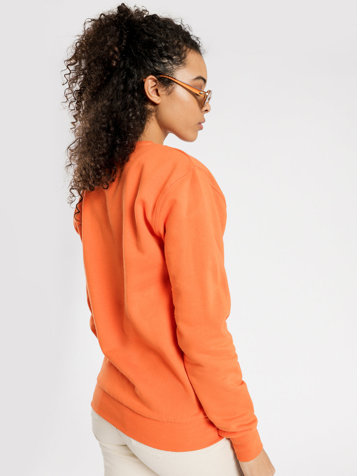 Agata Sweatshirt in Orange