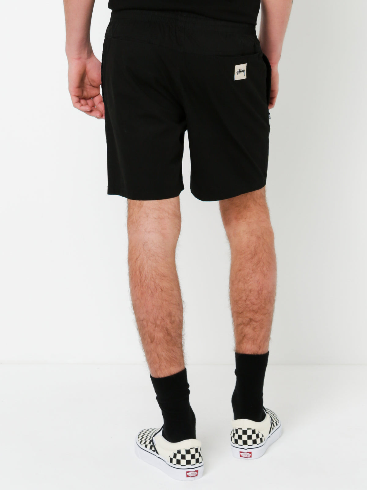 Basic Cities Shorts in Black