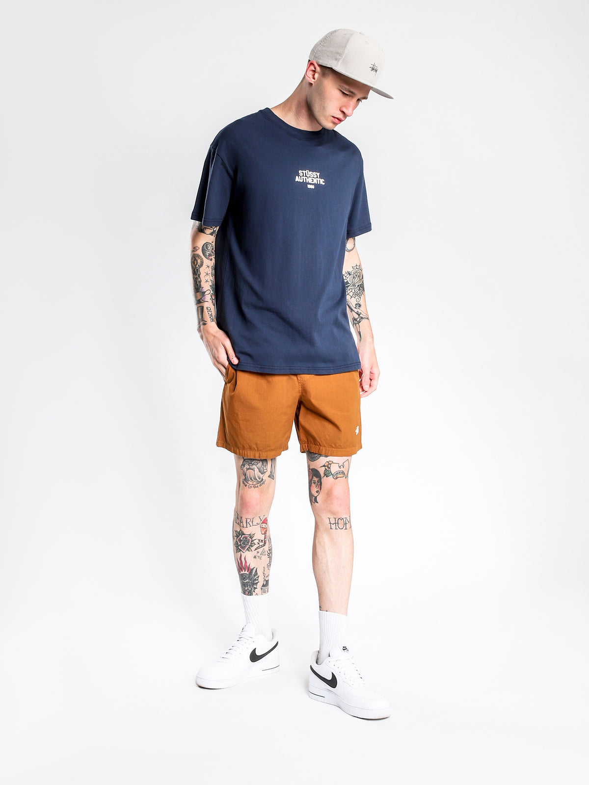 Authentic Short Sleeve T-Shirt in Navy
