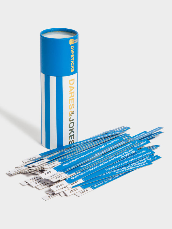 Talking tables Dares & Jokes Dipsticks Osfa Glue Store