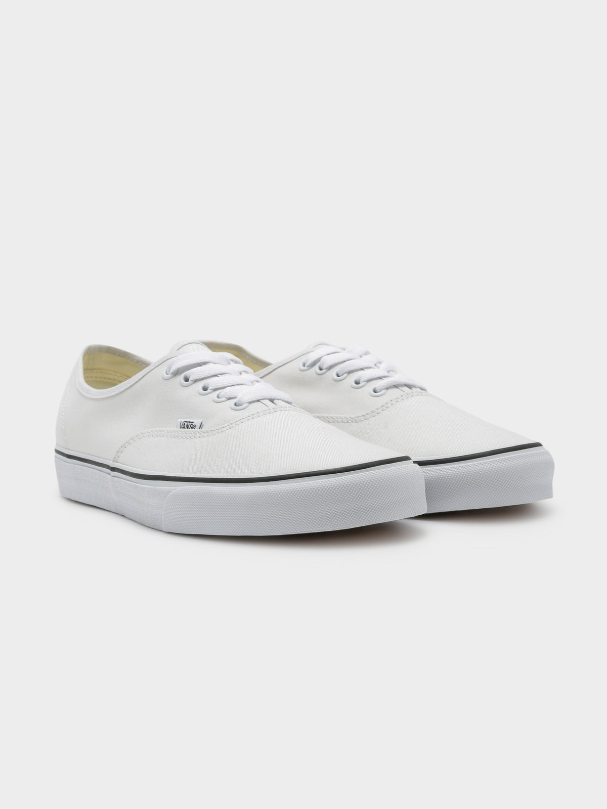 Unisex Authentic Color Theory Sneakers in Cream