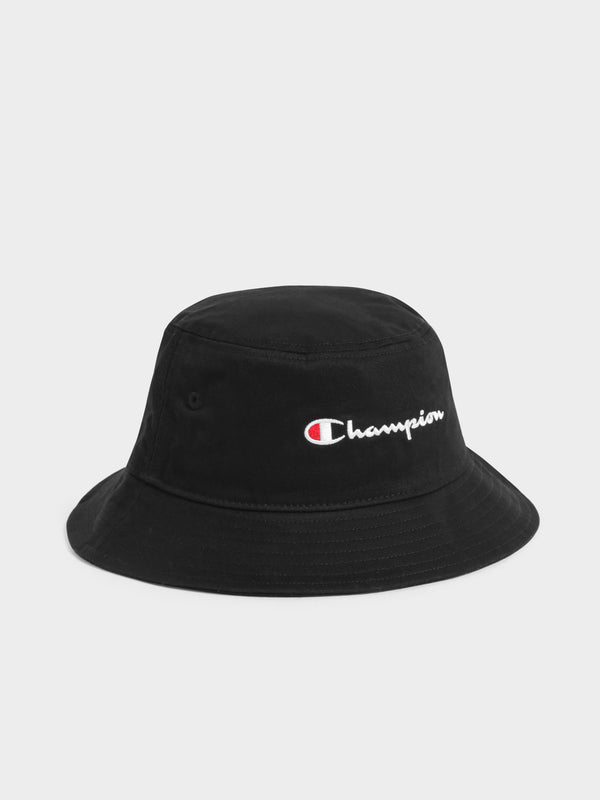 Life Bucket Hat in Black Glue Store