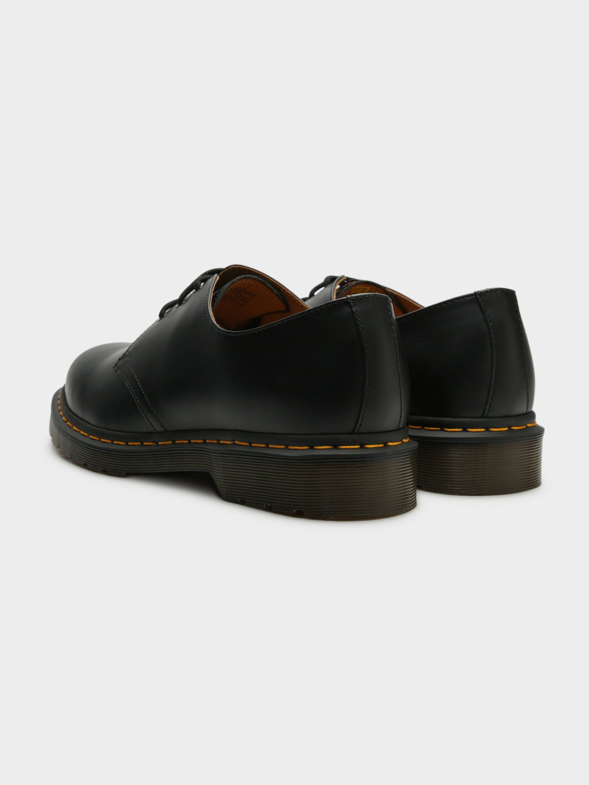 Unisex 1461 Oxford Shoes in Smooth Black Noir Leather