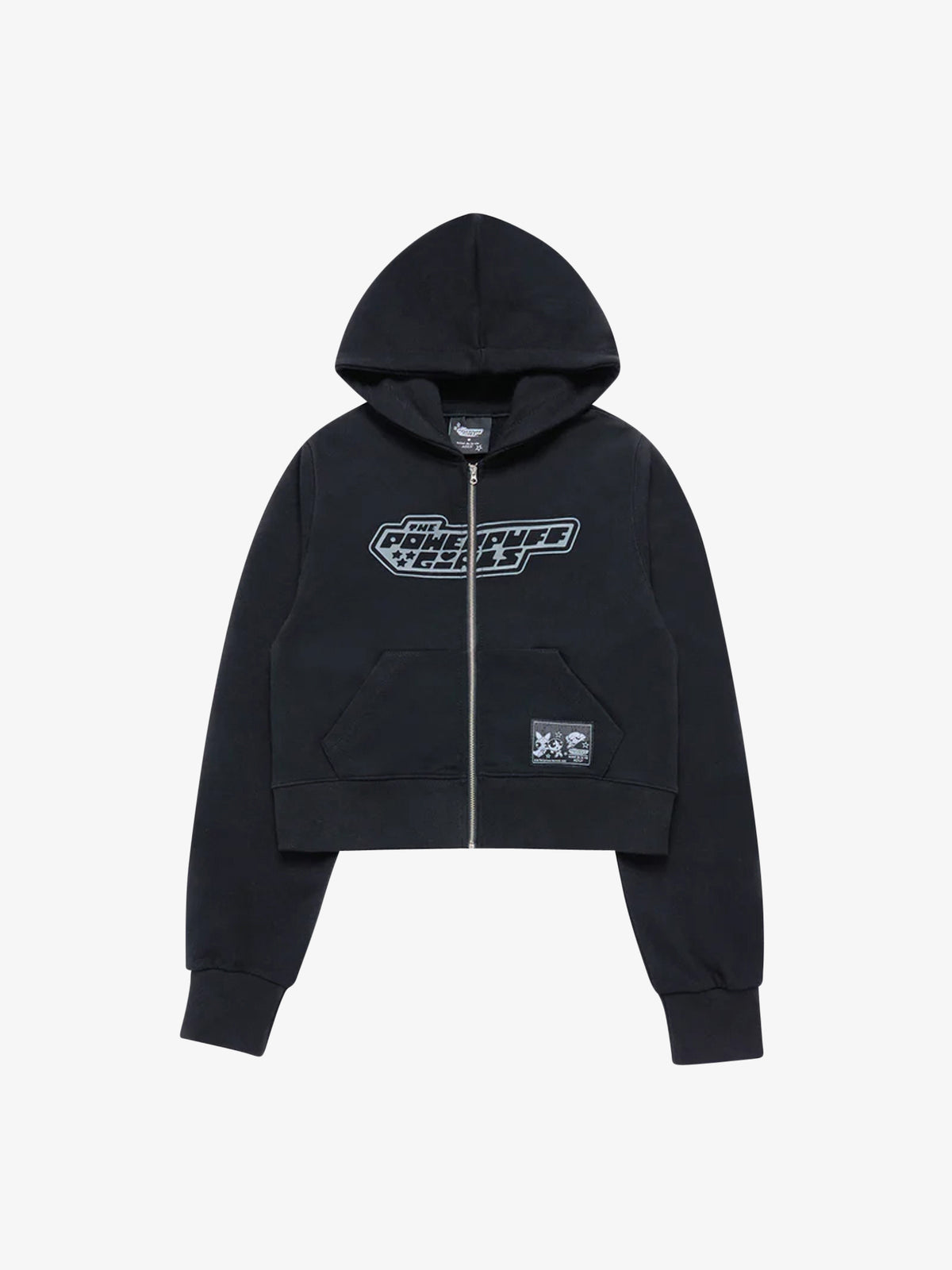 ADLV The Powerpuff Girls x ADLV Crop Hoodie | BLACK