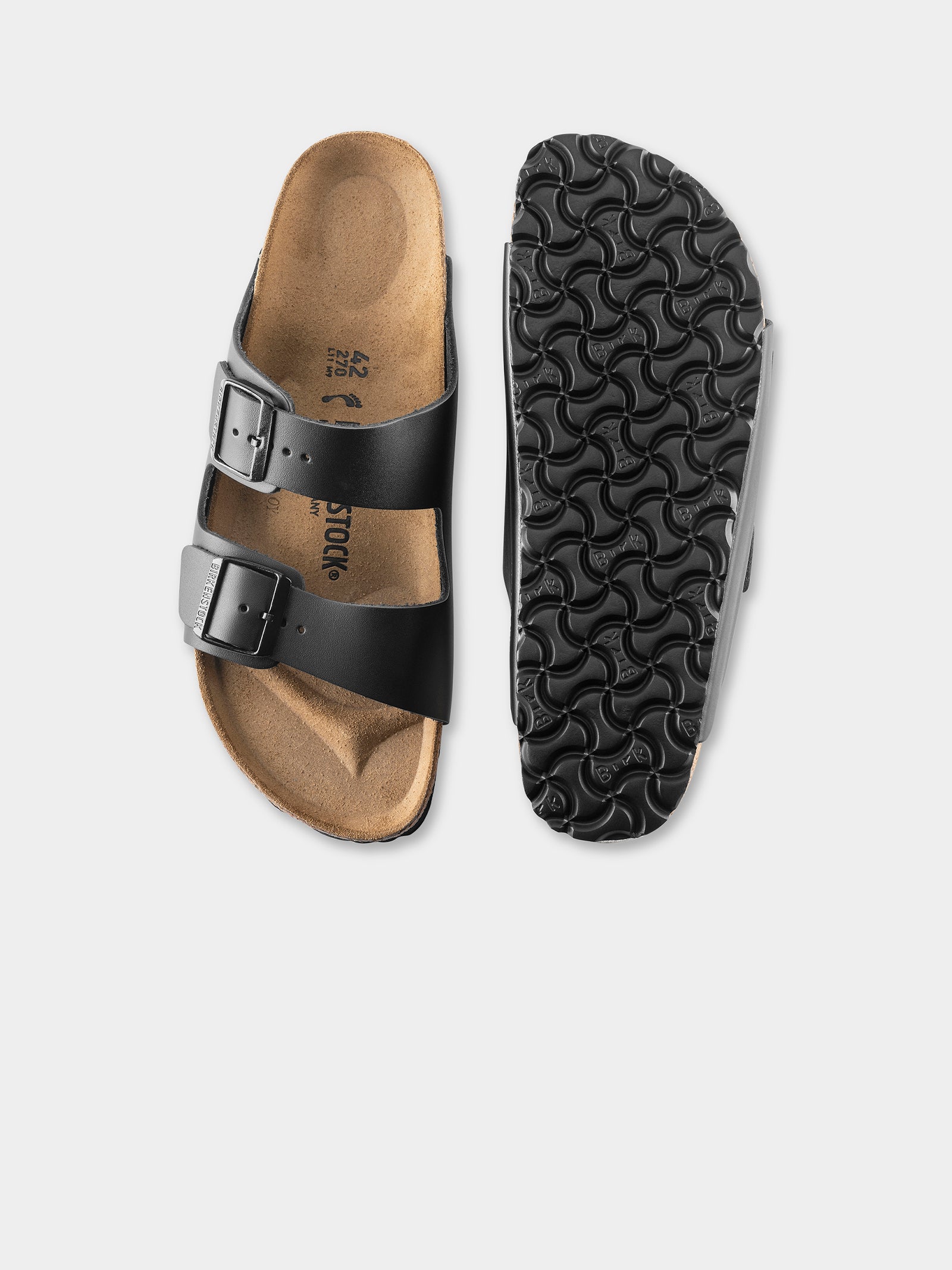 Birkenstock Unisex Arizona Black Smooth Leather Regular