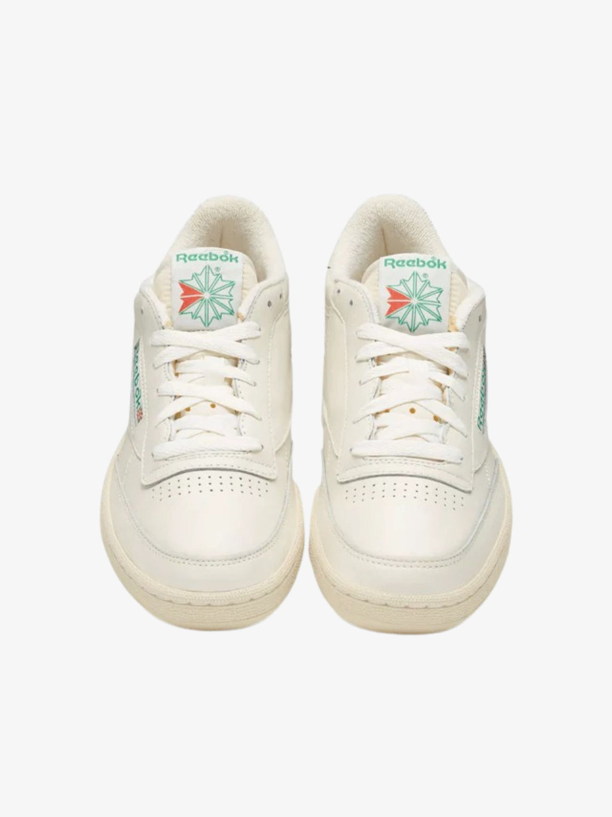 Reebok Unisex Club C 85 Vintage Shoes | Top-Chalk/Paperwhite/Glen Gree