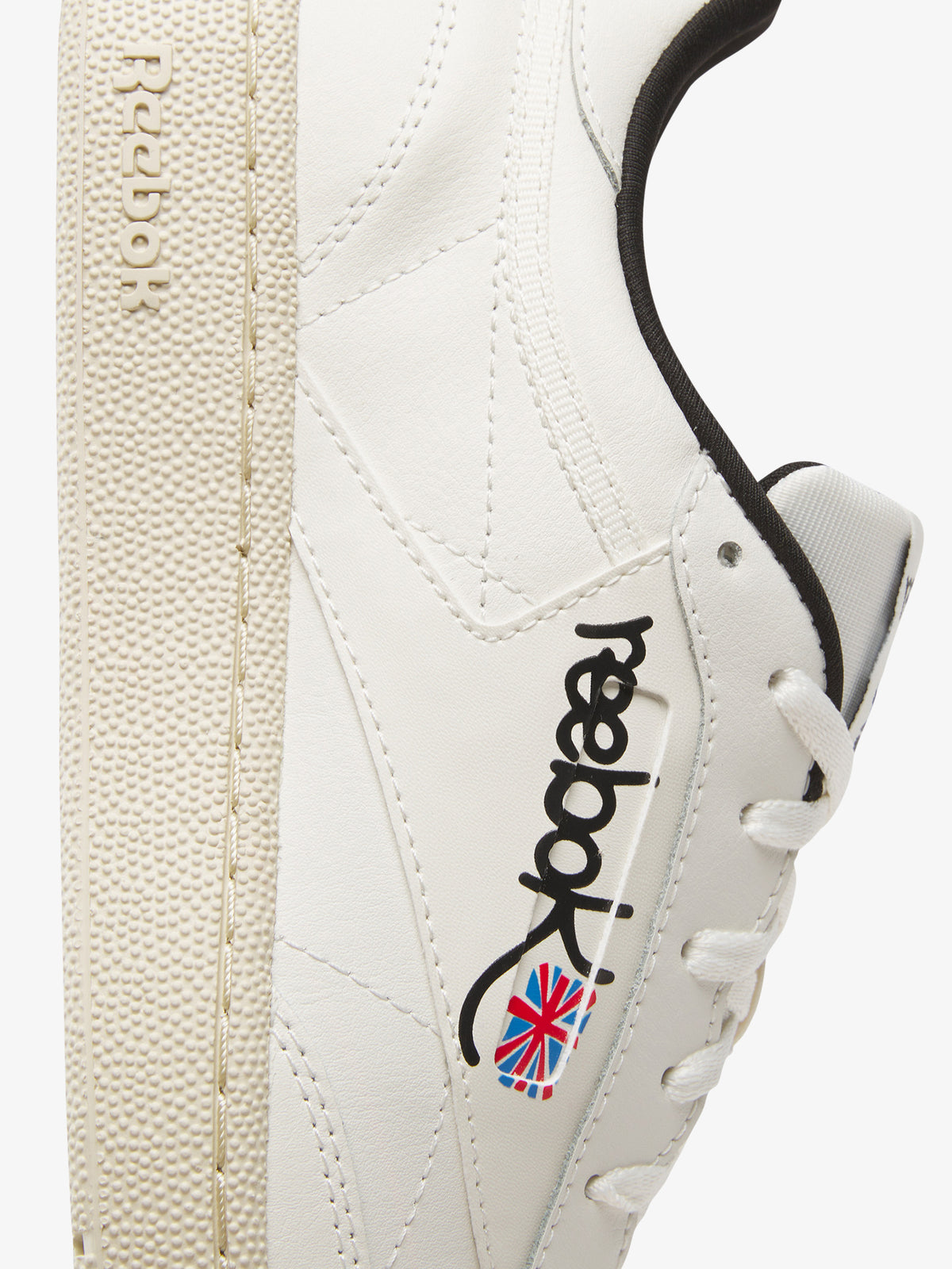 Reebok Unisex Club C 85 Heritage Court Sneaker | White/Black