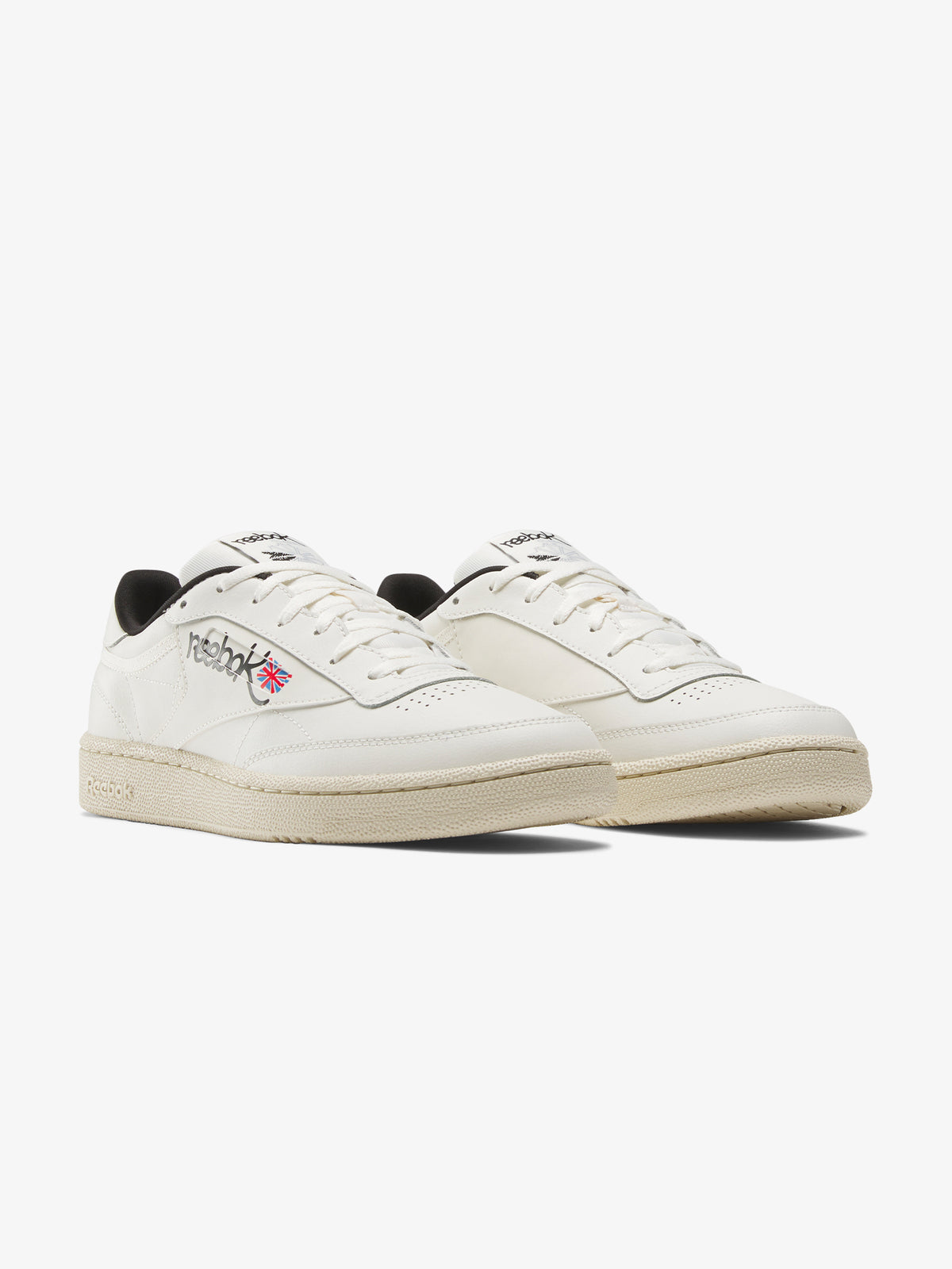 Reebok Unisex Club C 85 Heritage Court Sneaker | White/Black