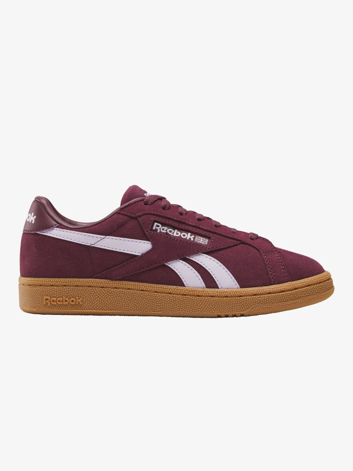 Reebok Women's Club C Grounds UK Shoes | BLACKCHERRY/BLACKCHERRY/DIGITA