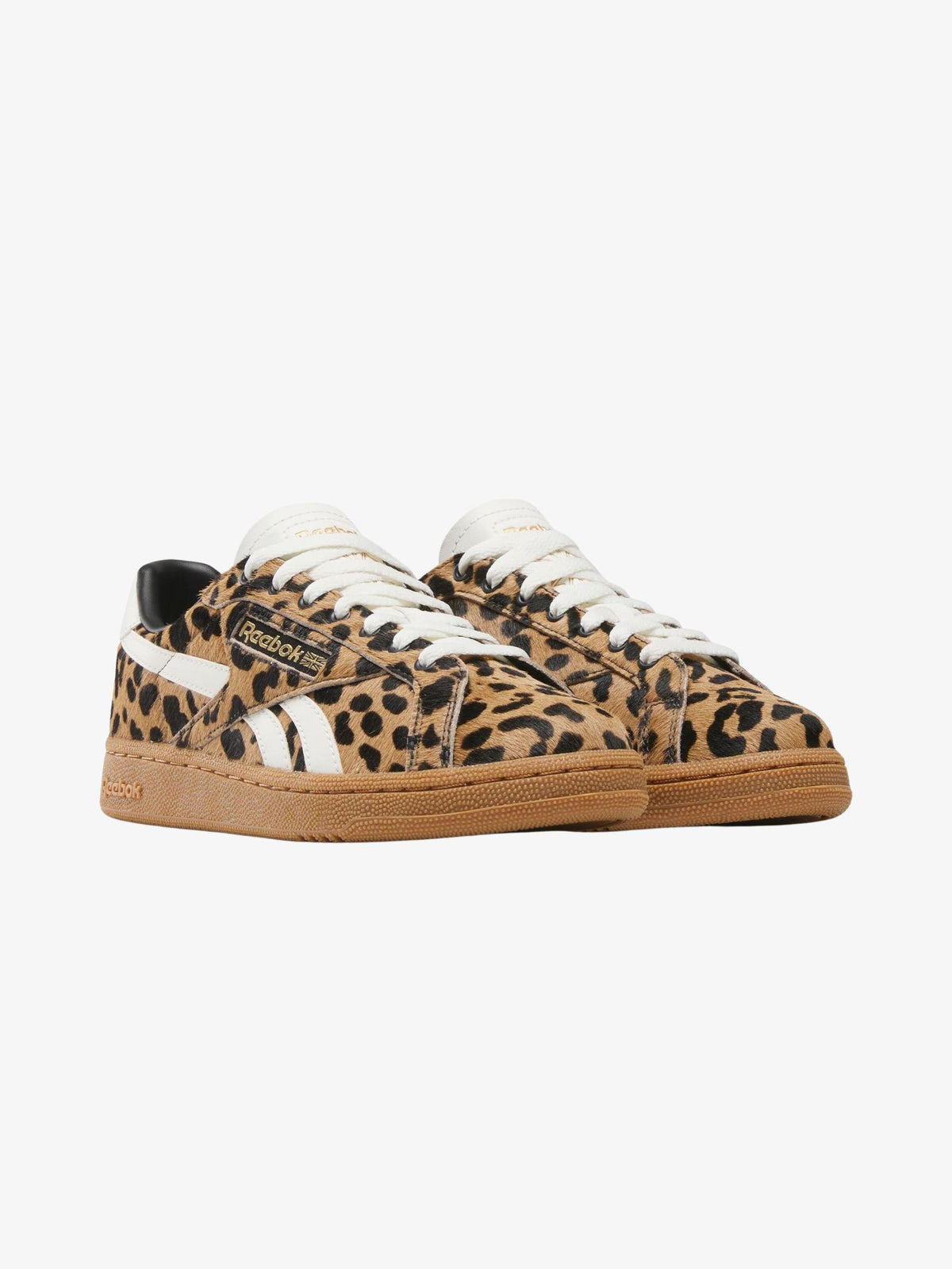 Reebok Women's Club C Grounds UK Shoes | Cheetah/Cheetah