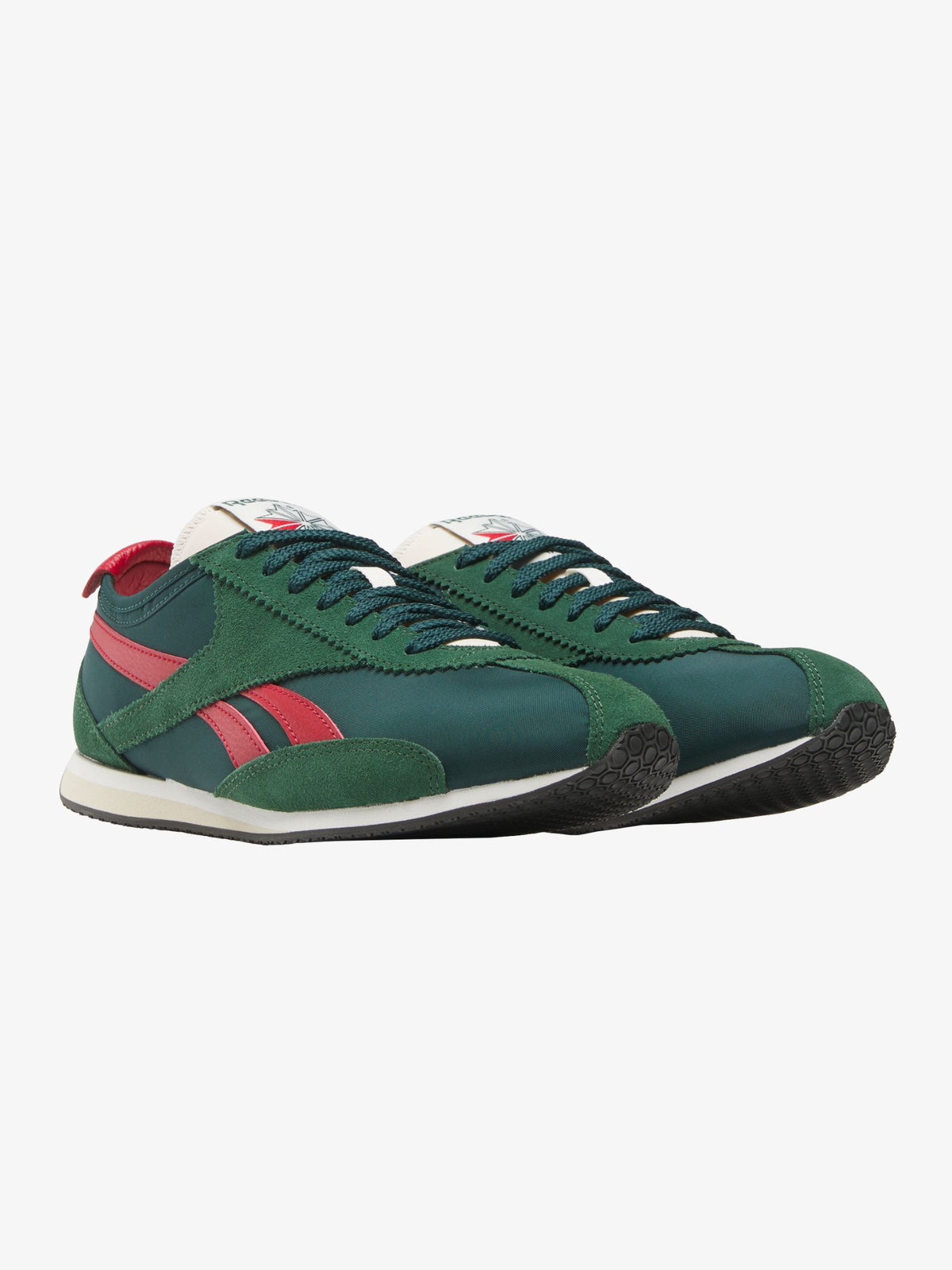 Reebok R400 Shoes | DARK GREEN/FOREST GREEN/FLASH