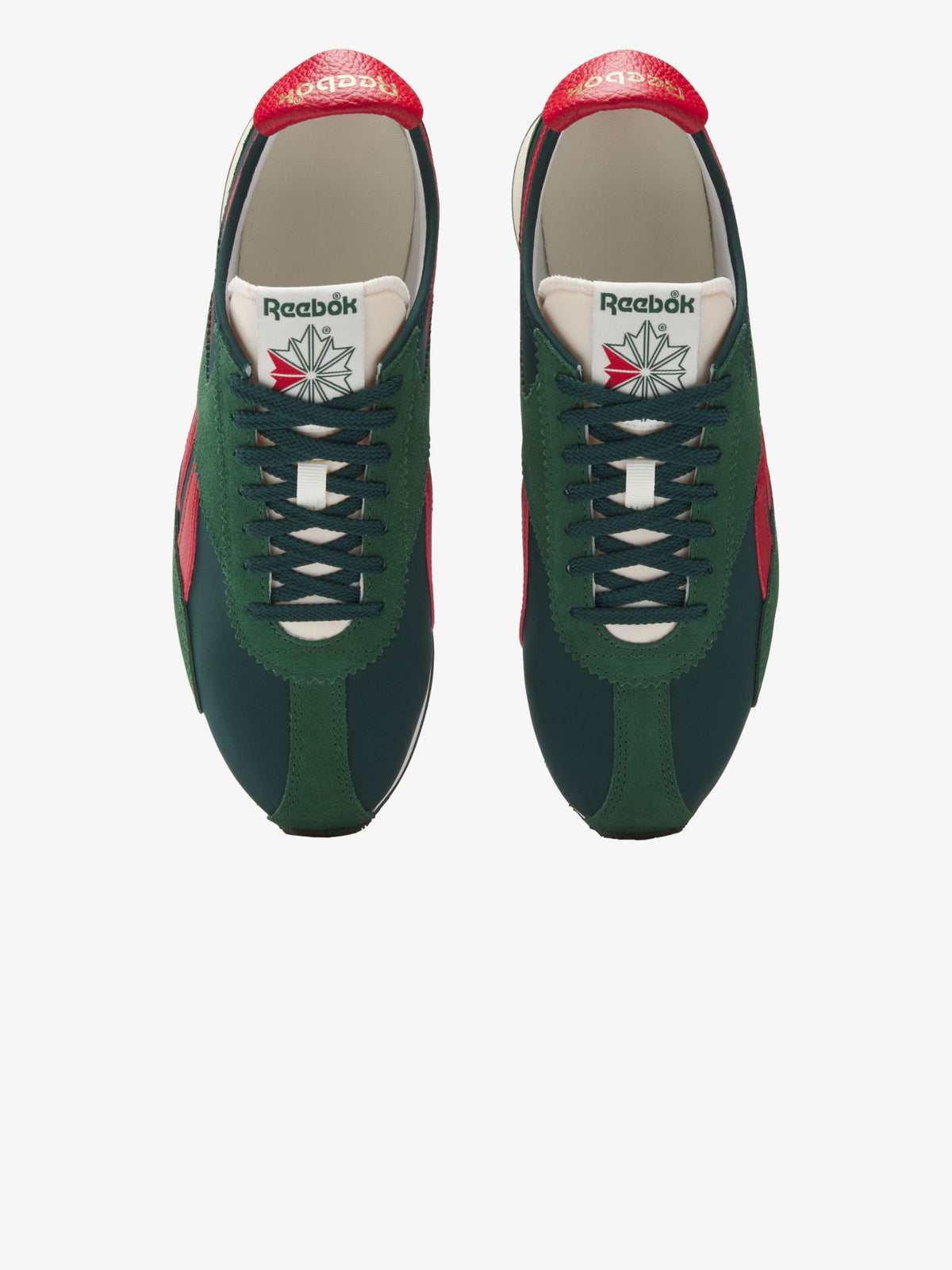 Reebok R400 Shoes | DARK GREEN/FOREST GREEN/FLASH