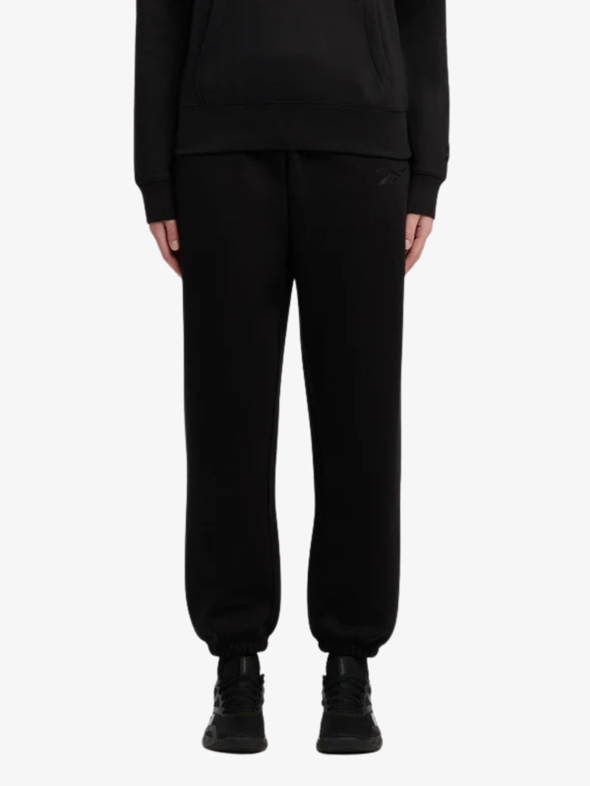 Reebok Satin Logo Fleece Pants | Black