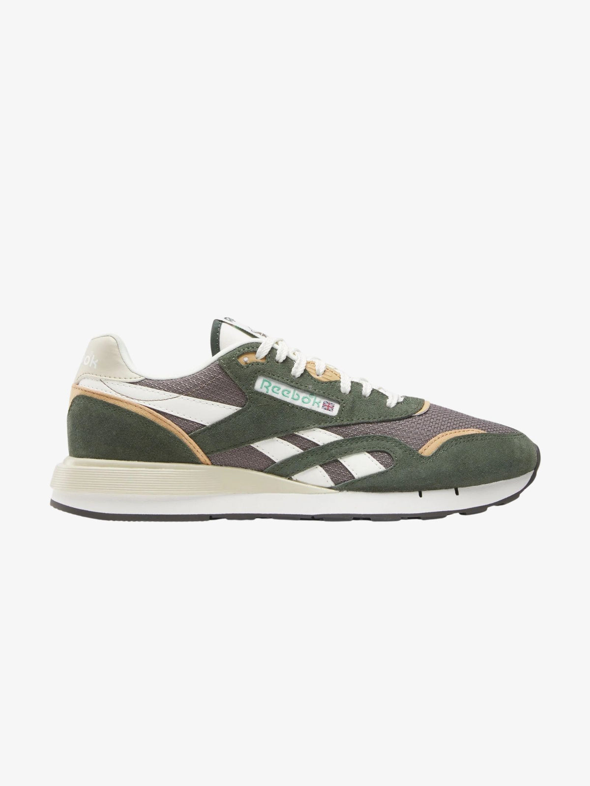 Reebok Classic Nylon 89 Shoes | Grit Green/Trek Grey/Chalk