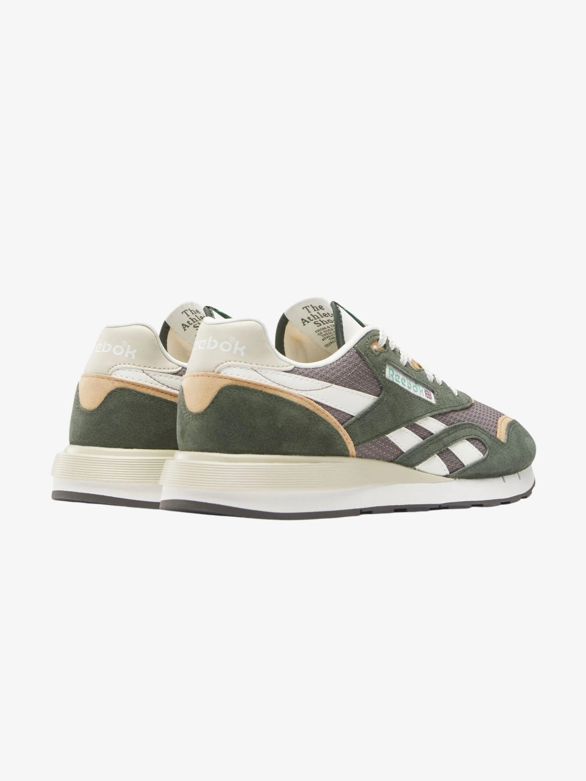 Reebok Classic Nylon 89 Shoes | Grit Green/Trek Grey/Chalk
