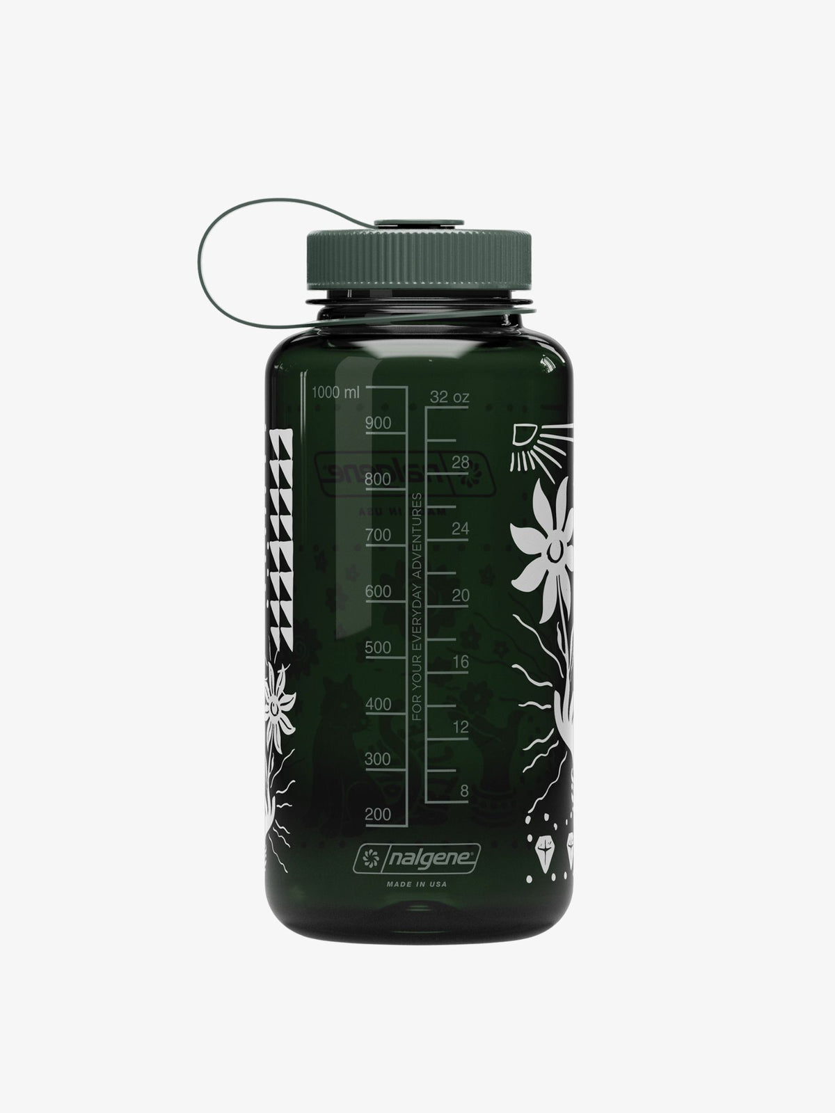 Nalgene Sustain Wide Mouth 1L Bottle A1 Gorilla | Jade