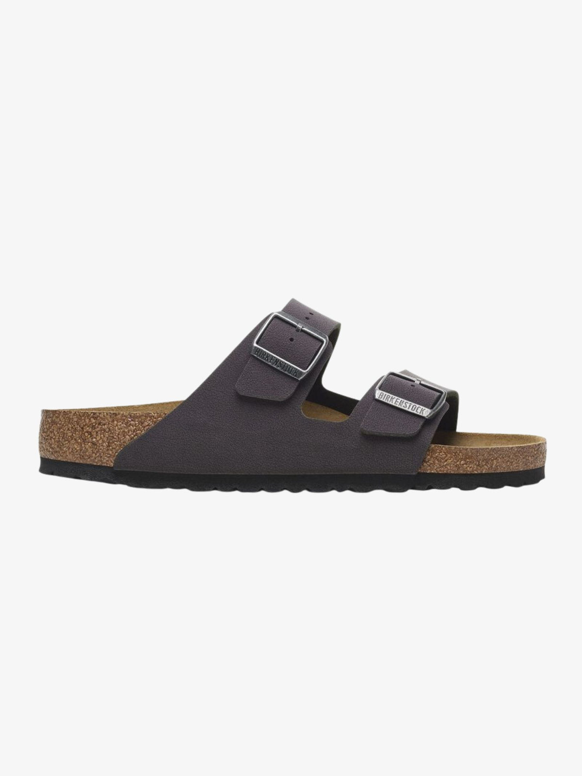 Birkenstock Arizona Birko-Flor Nubuk Regular Width | Grey