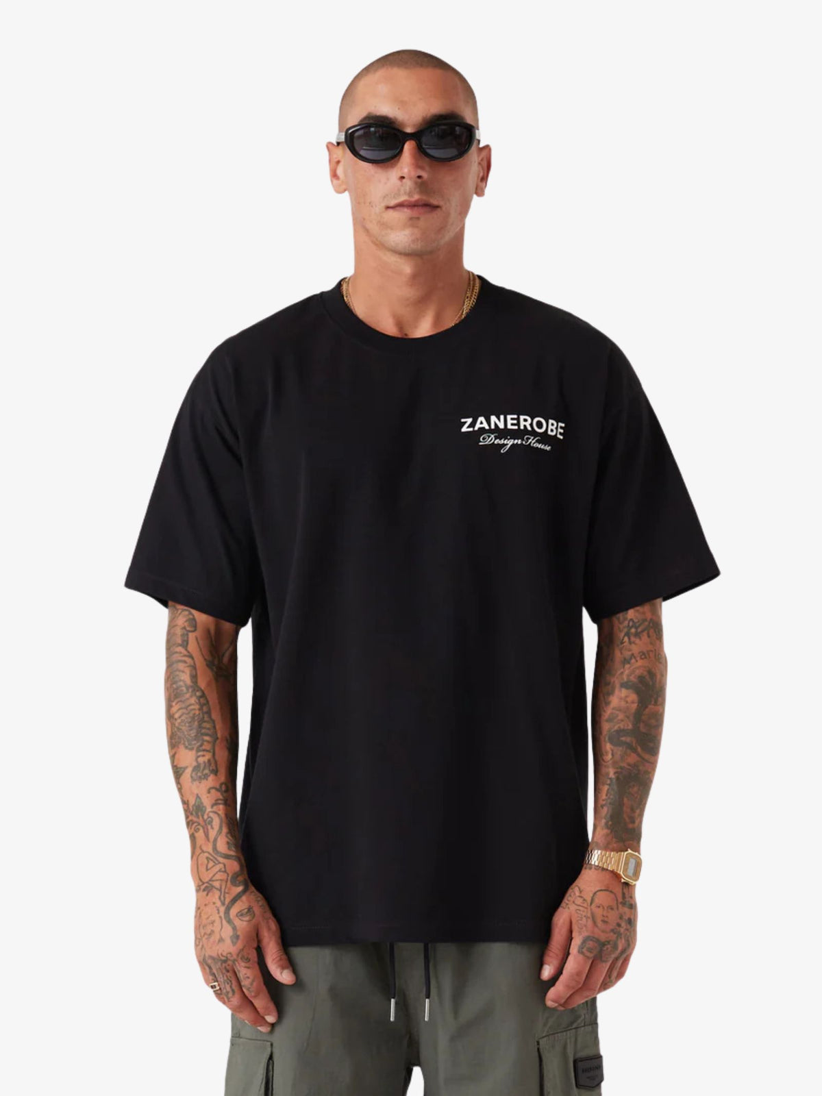 Zanerobe Design House Box Tee | Black