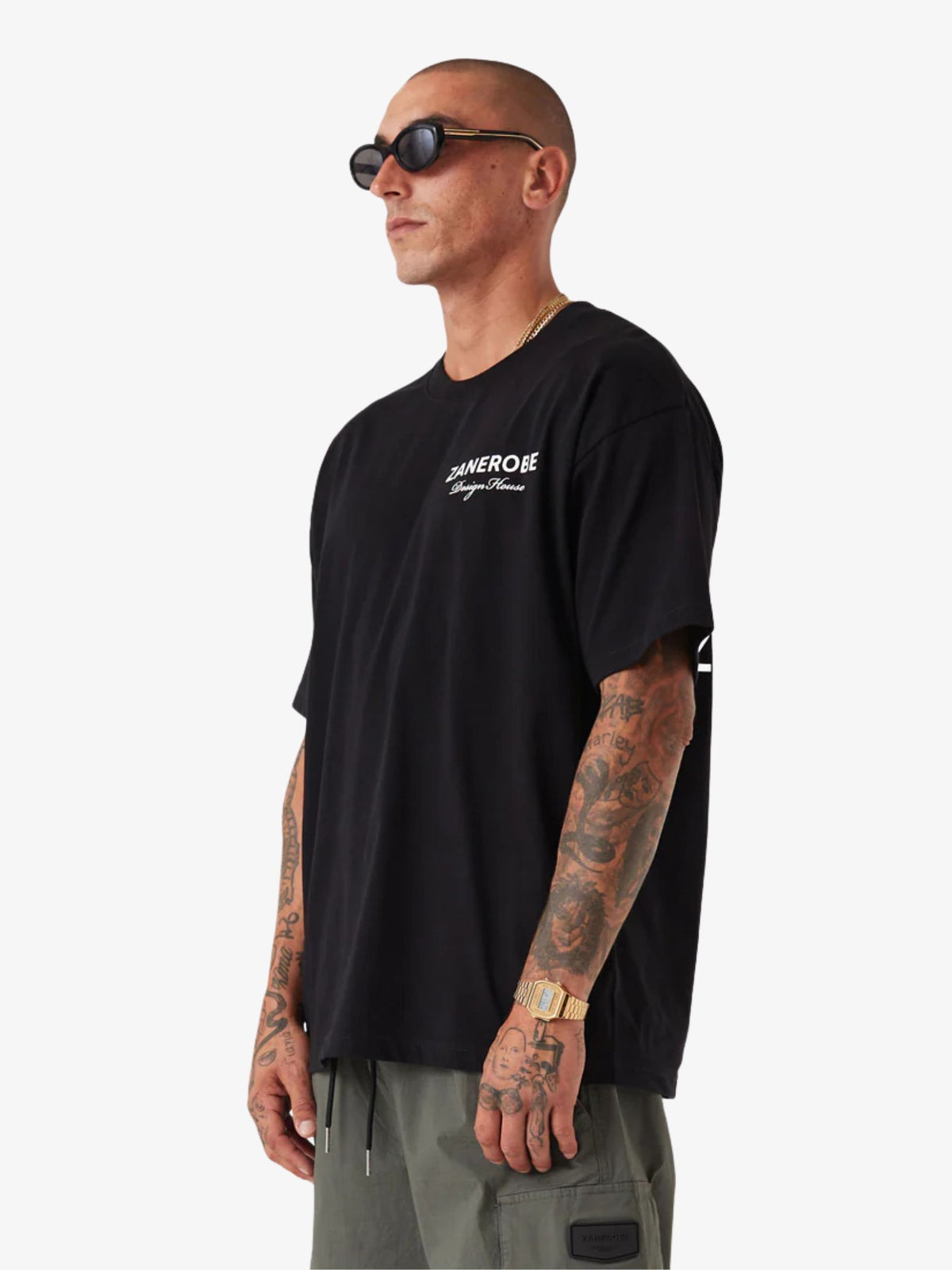 Zanerobe Design House Box Tee | Black