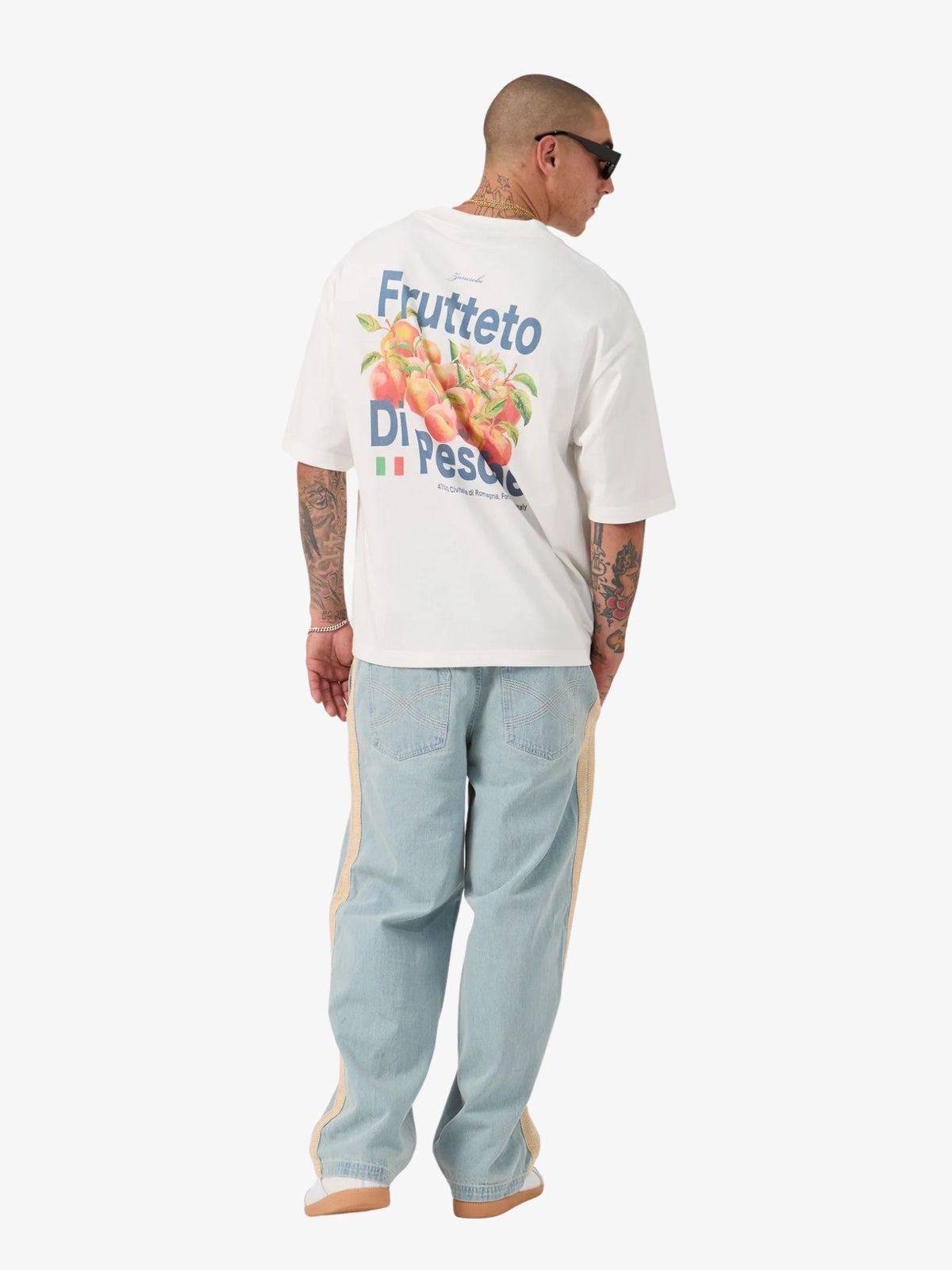 Zanerobe Pesche Flow Tee | Vintage White