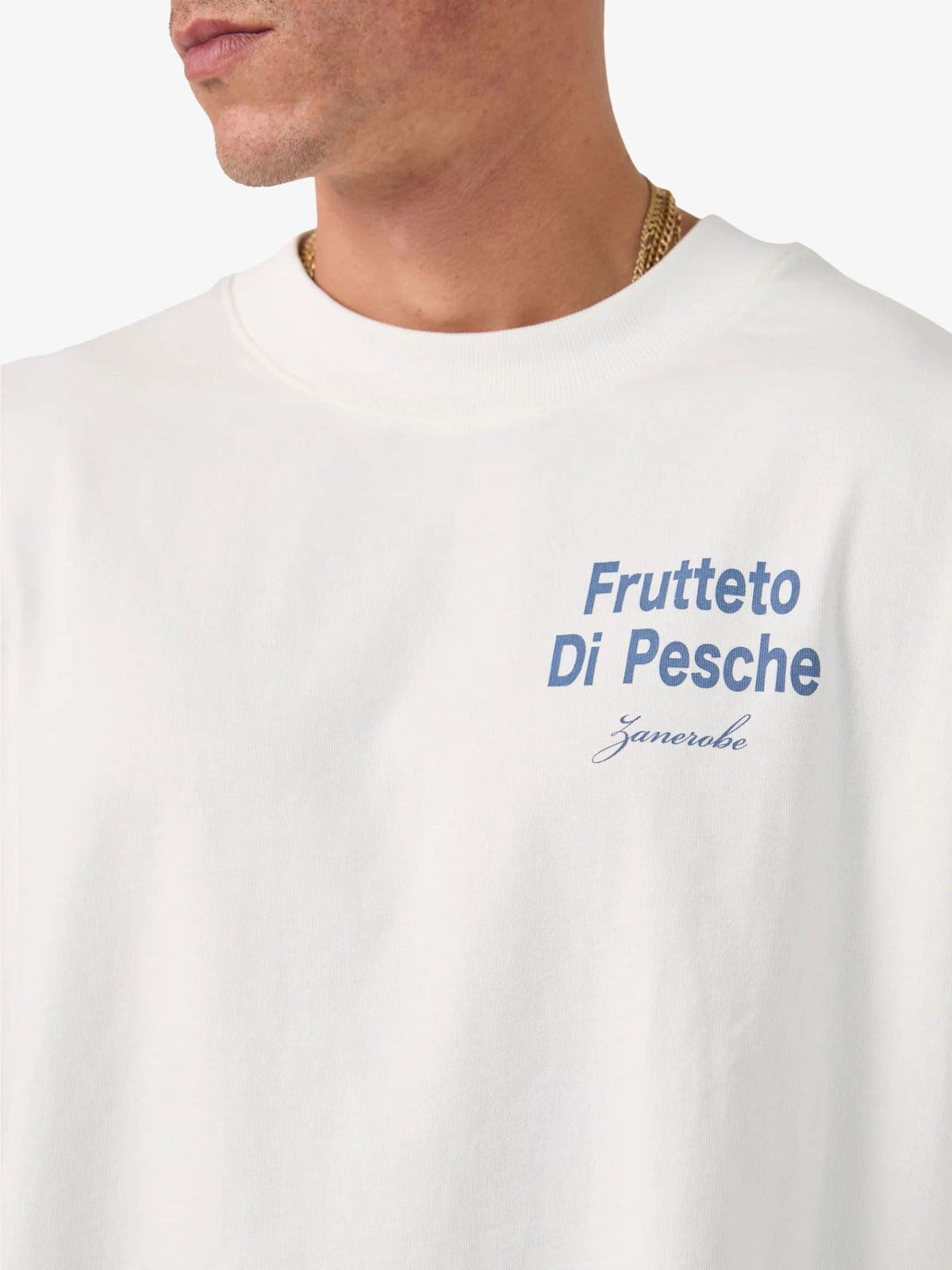 Zanerobe Pesche Flow Tee | Vintage White