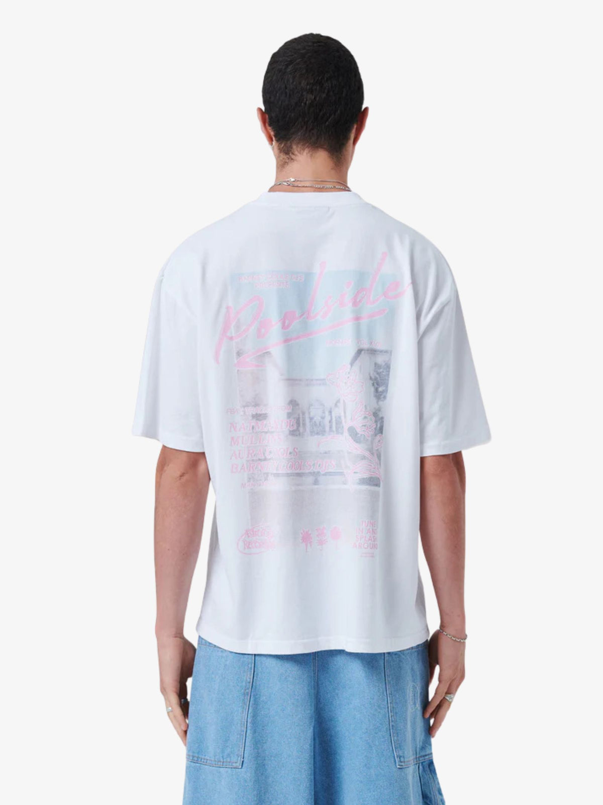 Barney Cools Mixtape Tee | White