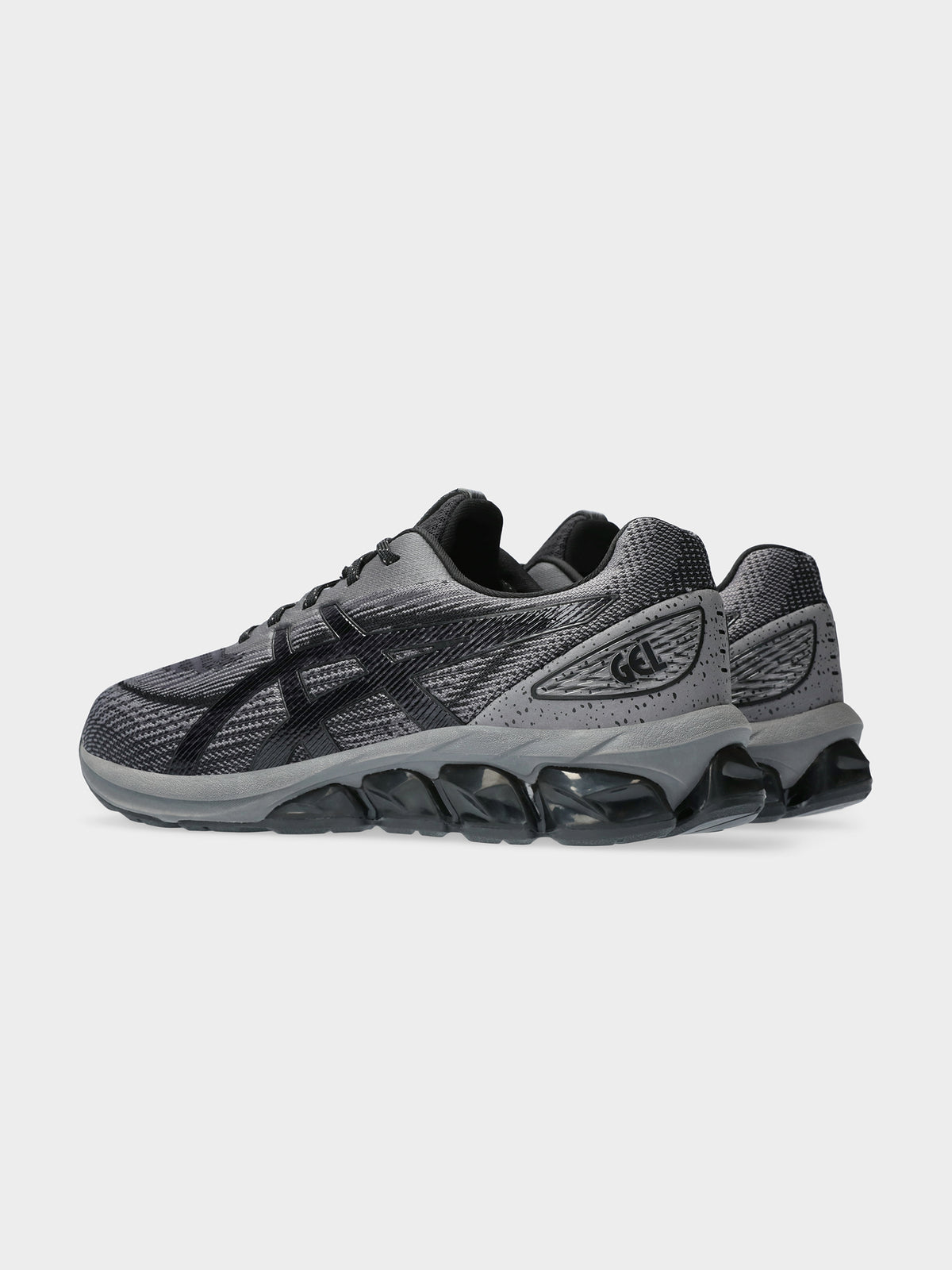Mens Gel-Quantum 18 Sneakers in Black &amp; Grey