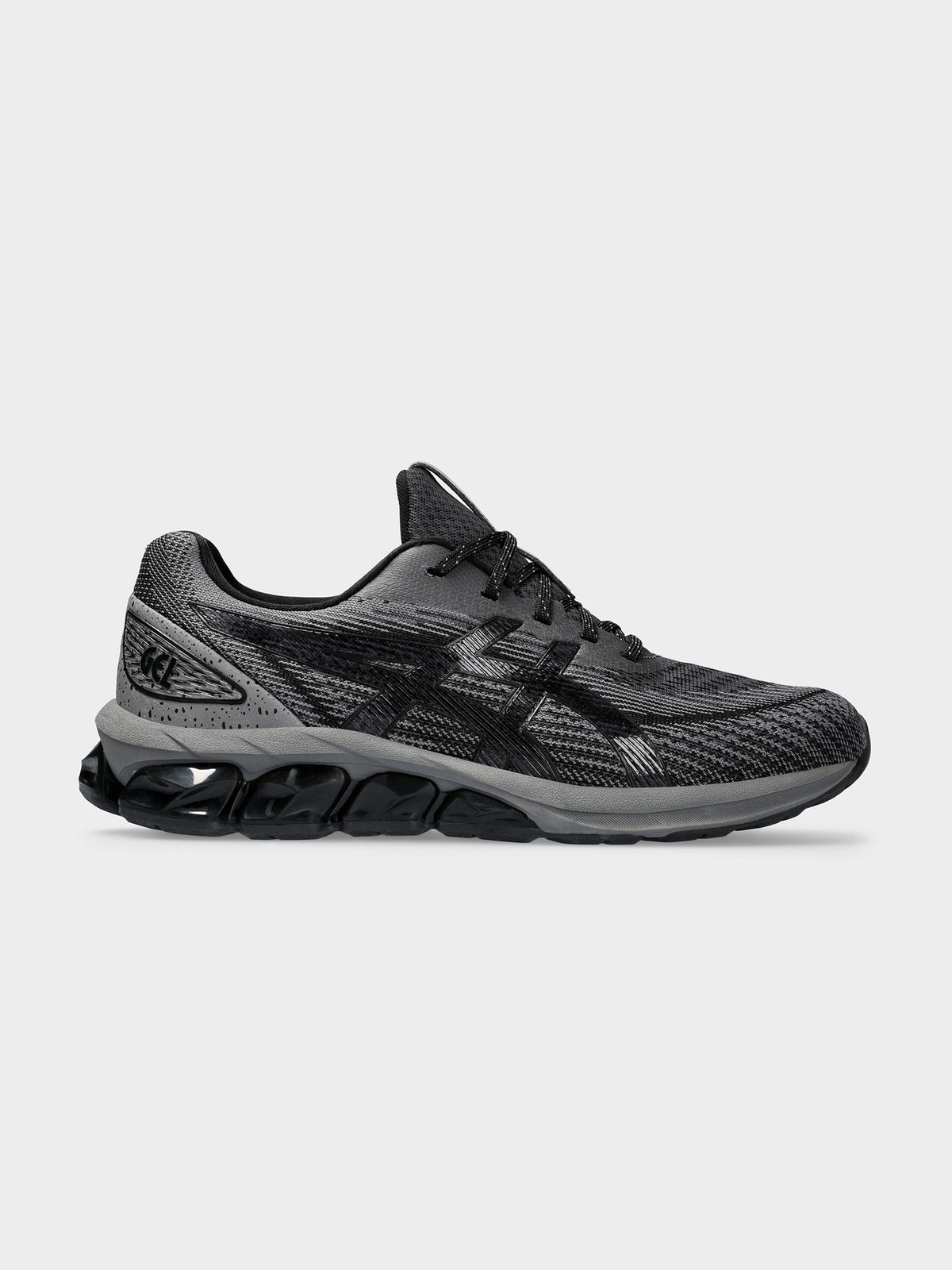 Mens Gel-Quantum 18 Sneakers in Black &amp; Grey
