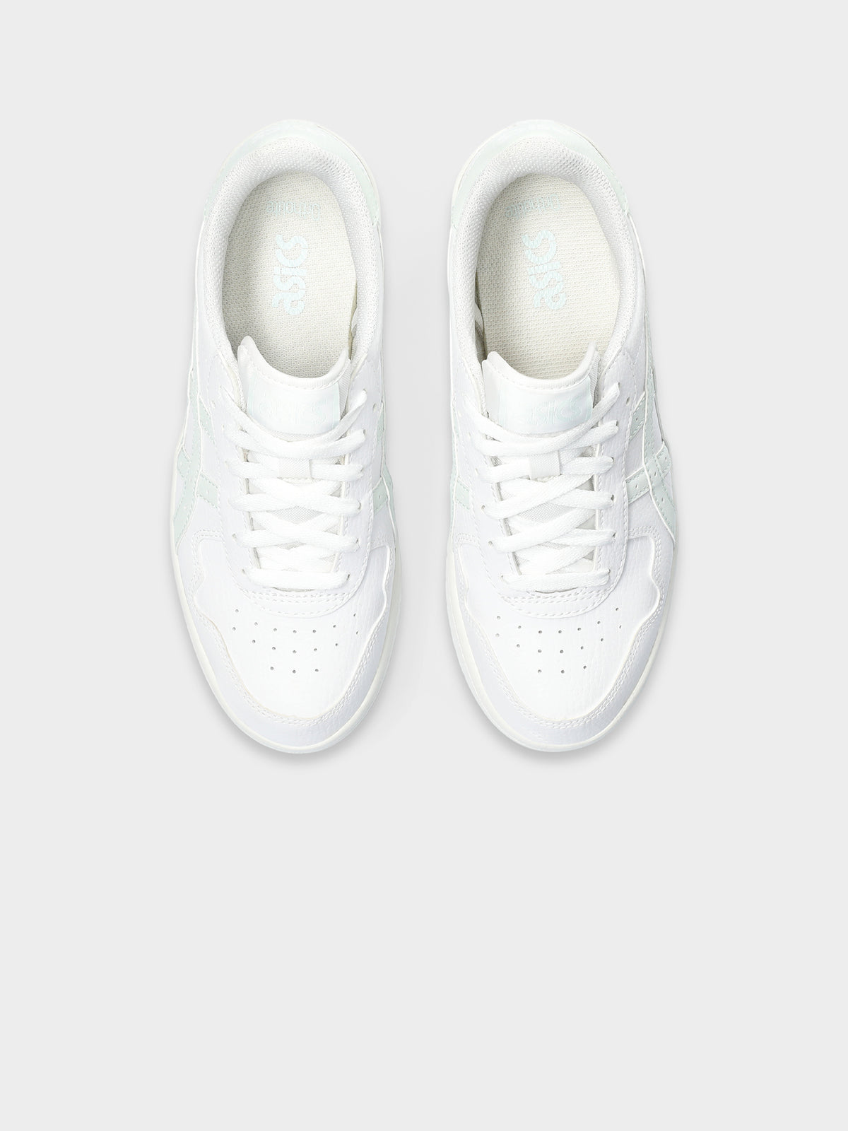 Asics Womens Japan Platform Sneakers | White/Aqua