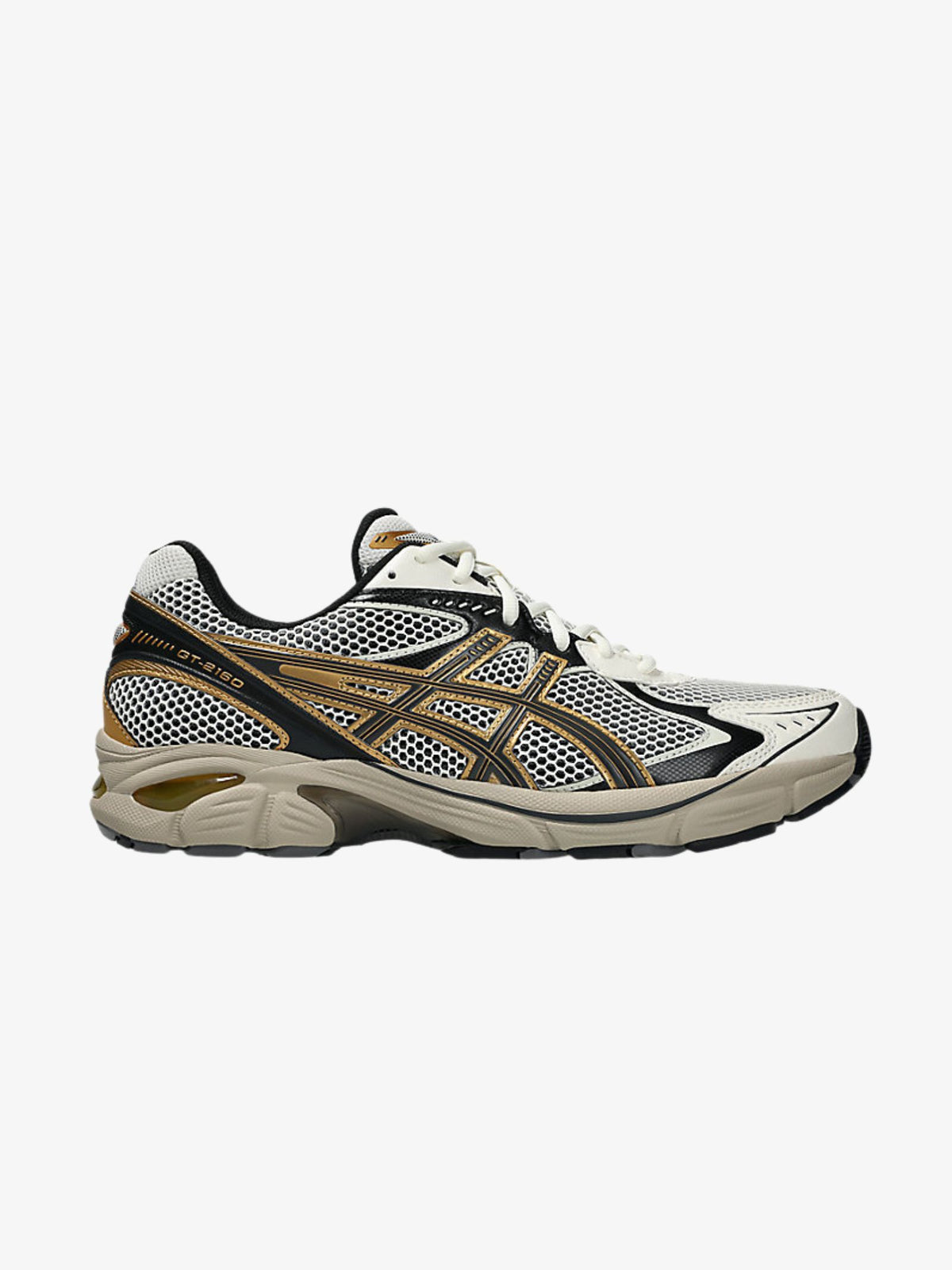Asics Unisex GT-2160 Sneakers | Cream/Pure Gold