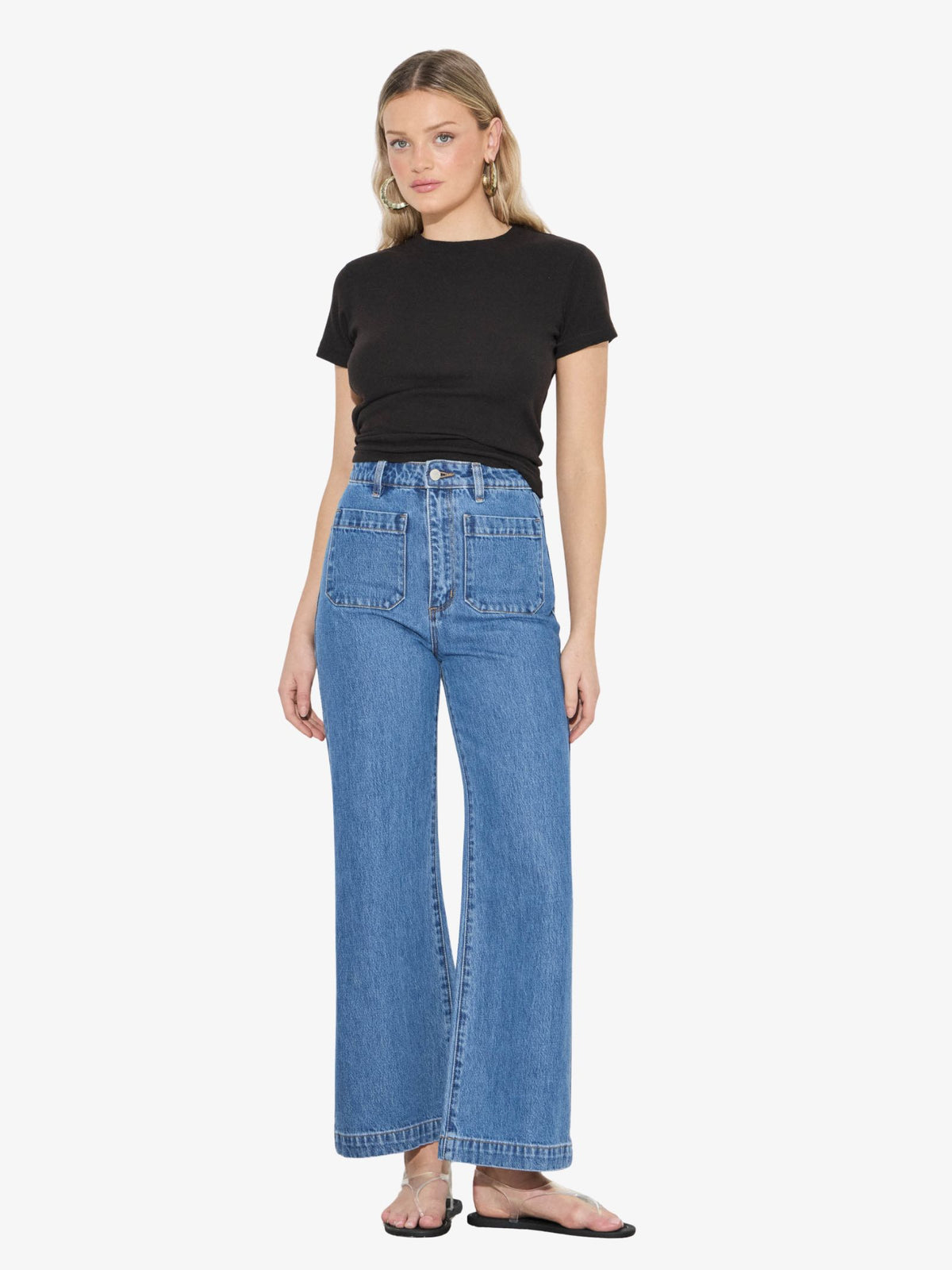 Rollas Sailor Jeans Long | ASHLEY BLUE