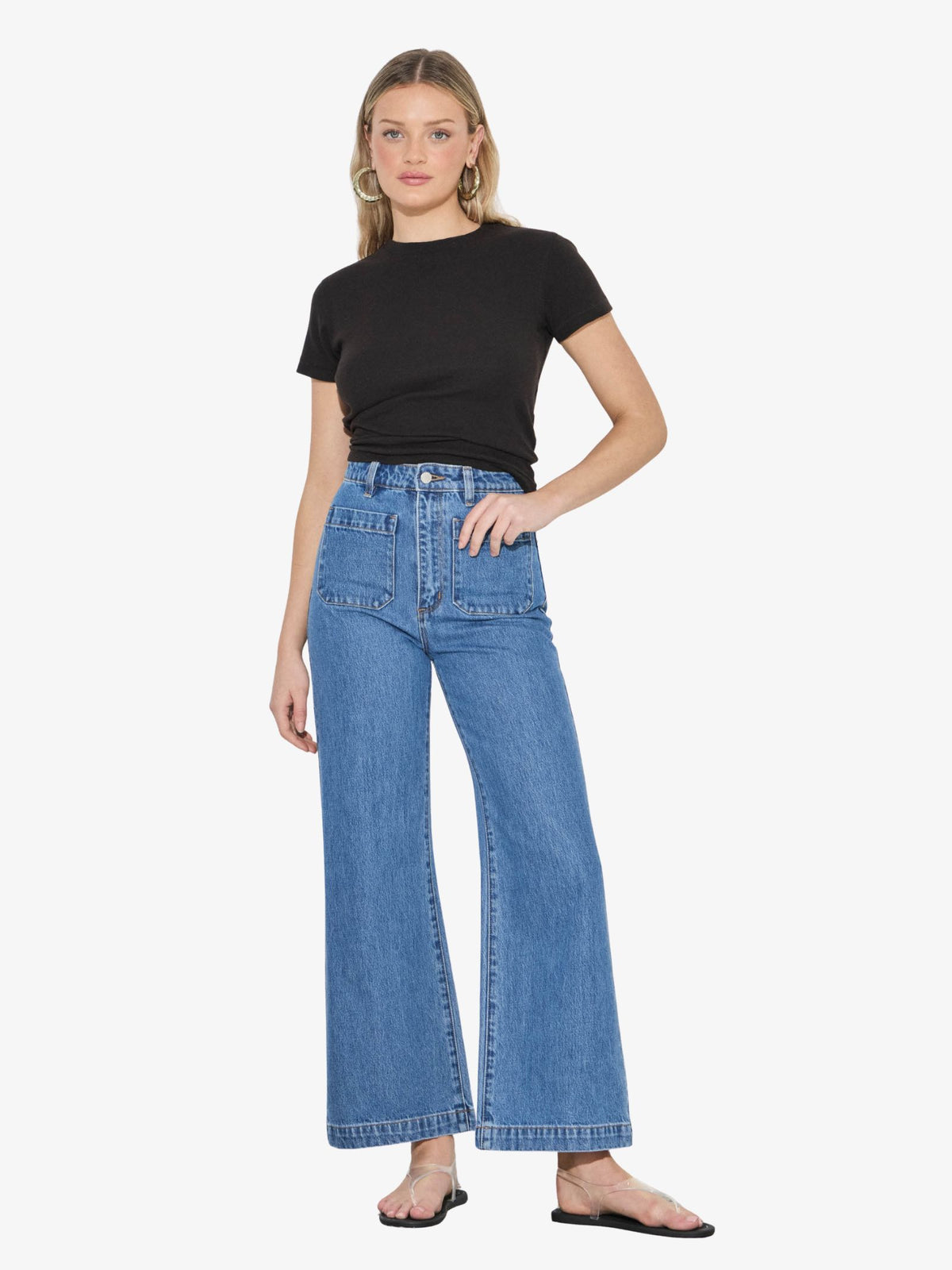 Rollas Sailor Jeans Long | ASHLEY BLUE