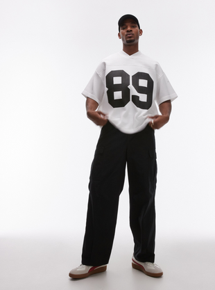 Wide Leg Cargo  Pants