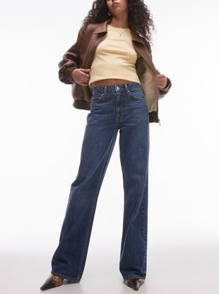 Topshop Wide Leg Jeans