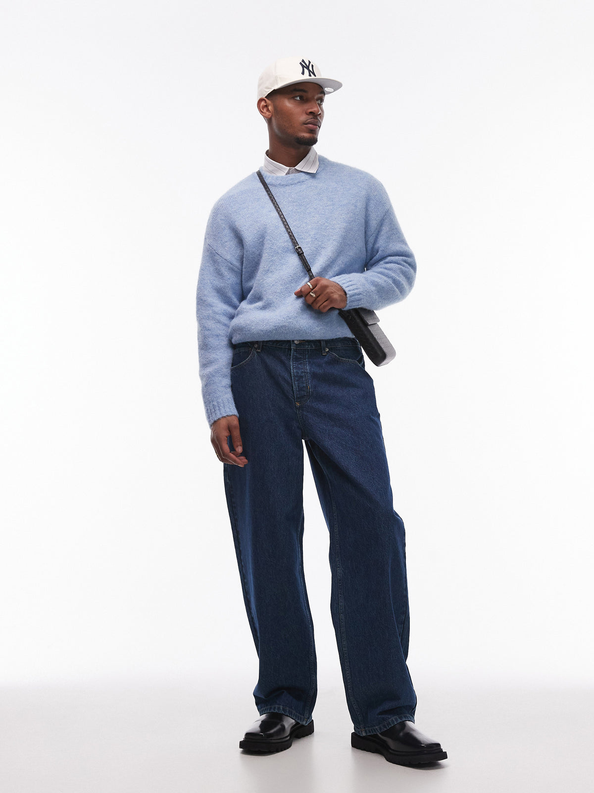 Topman Topman Baggy Jeans | Mid Blue