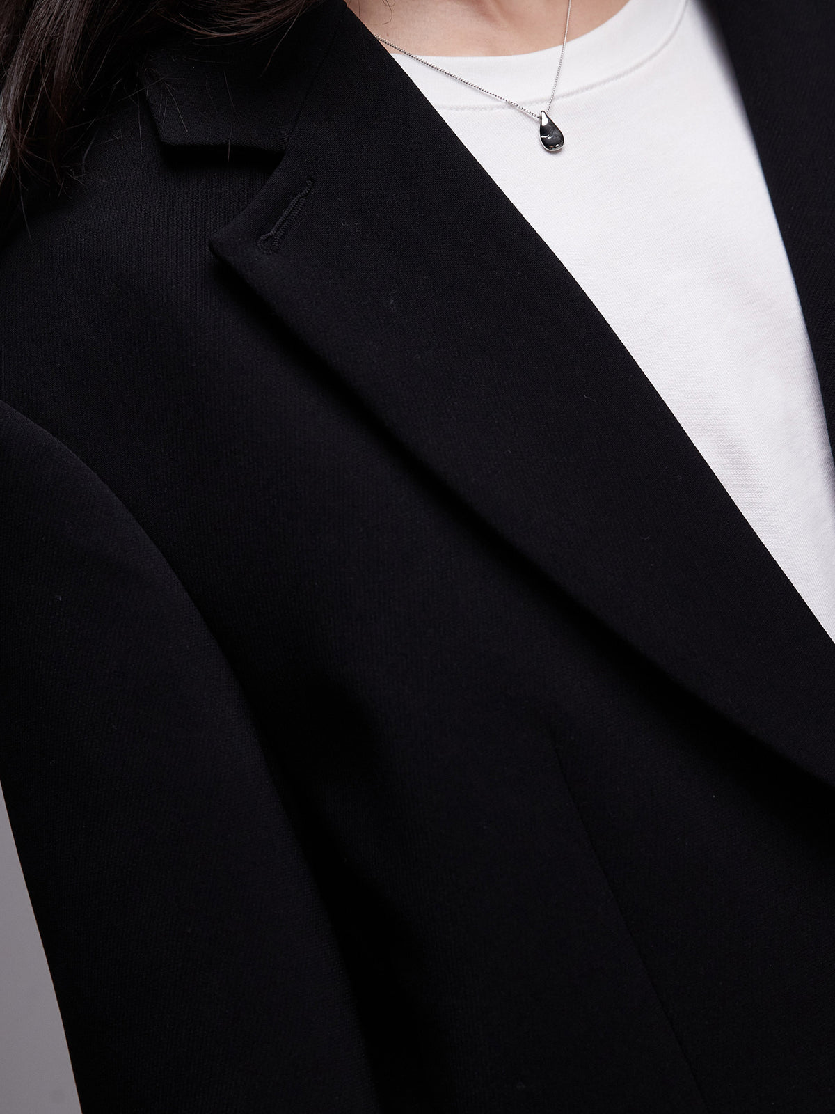 Topshop Oversized Slouchy Blazer | Black