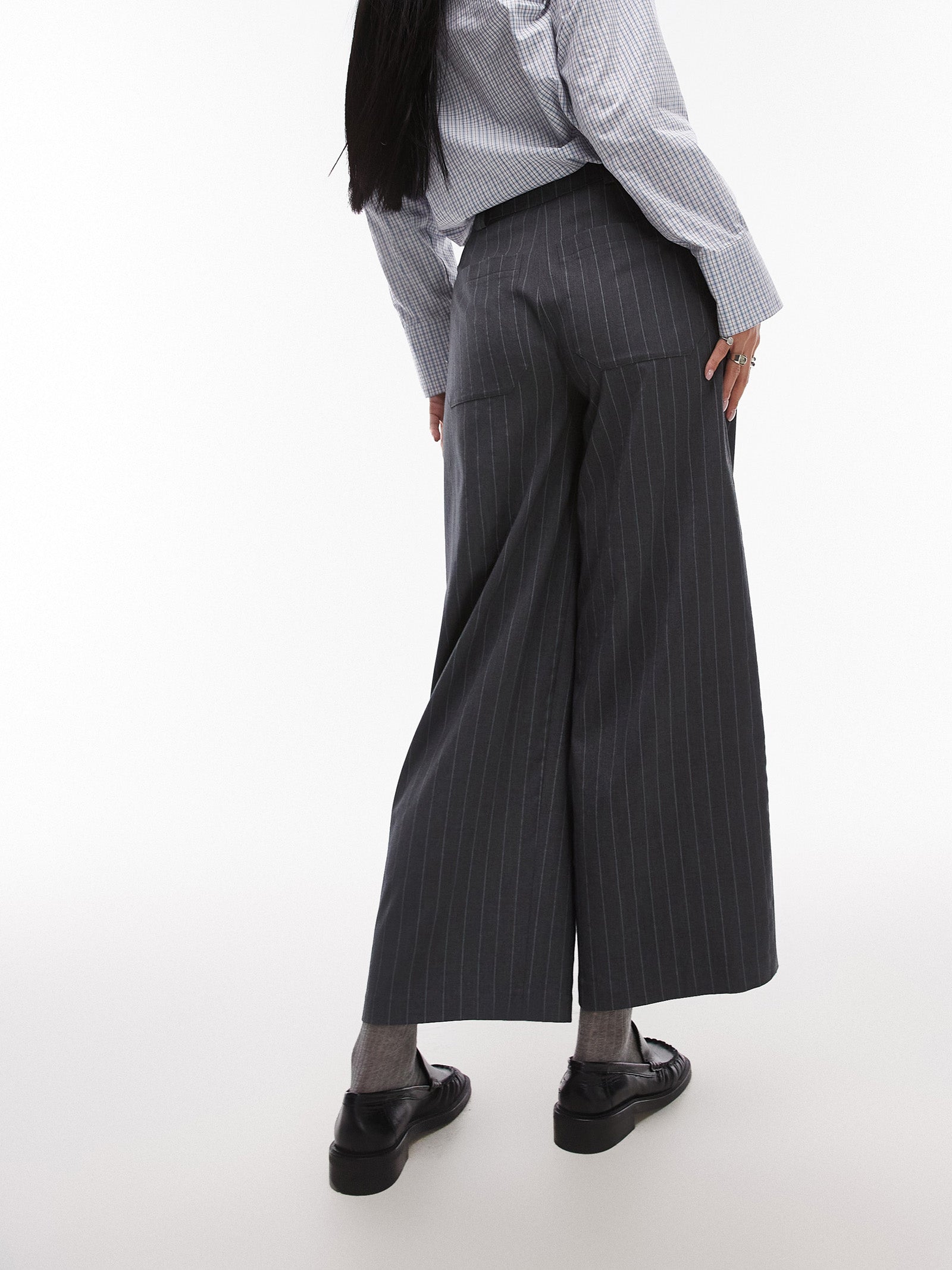 Pinstripe Tailored Trouser