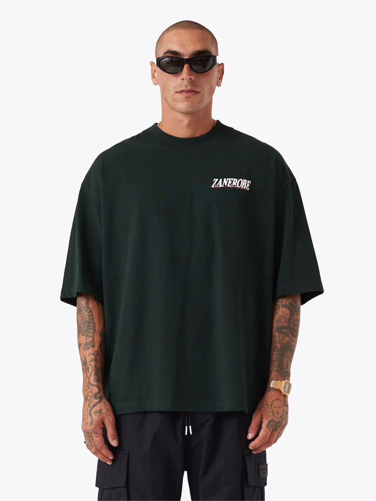 Zanerobe Portfolio Flow Tee | Forest