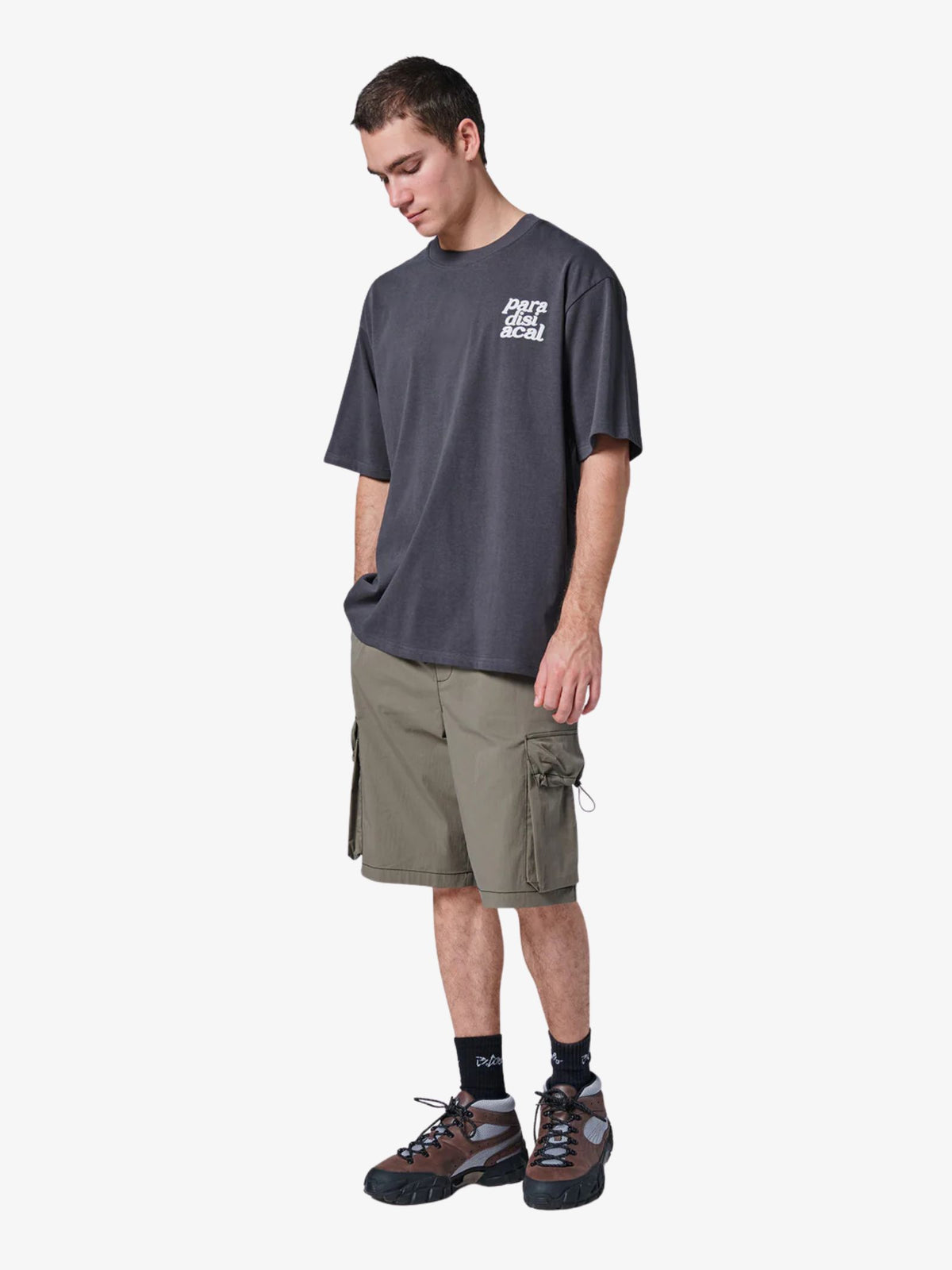 Barney Cools Daytime Dancing Tee | Aged Black