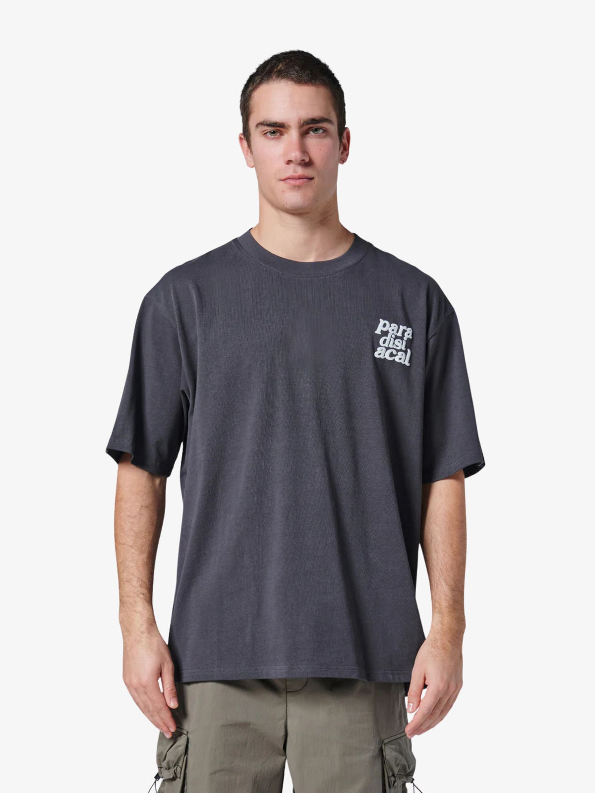 Barney Cools Daytime Dancing Tee | Aged Black