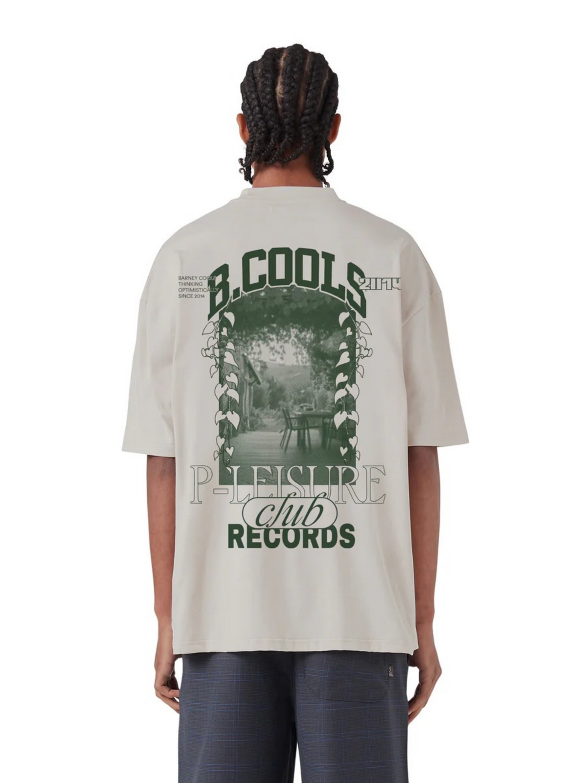 Barney Cools Courtyard Tee | NATURAL