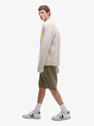 Wide Leg Linen Shorts