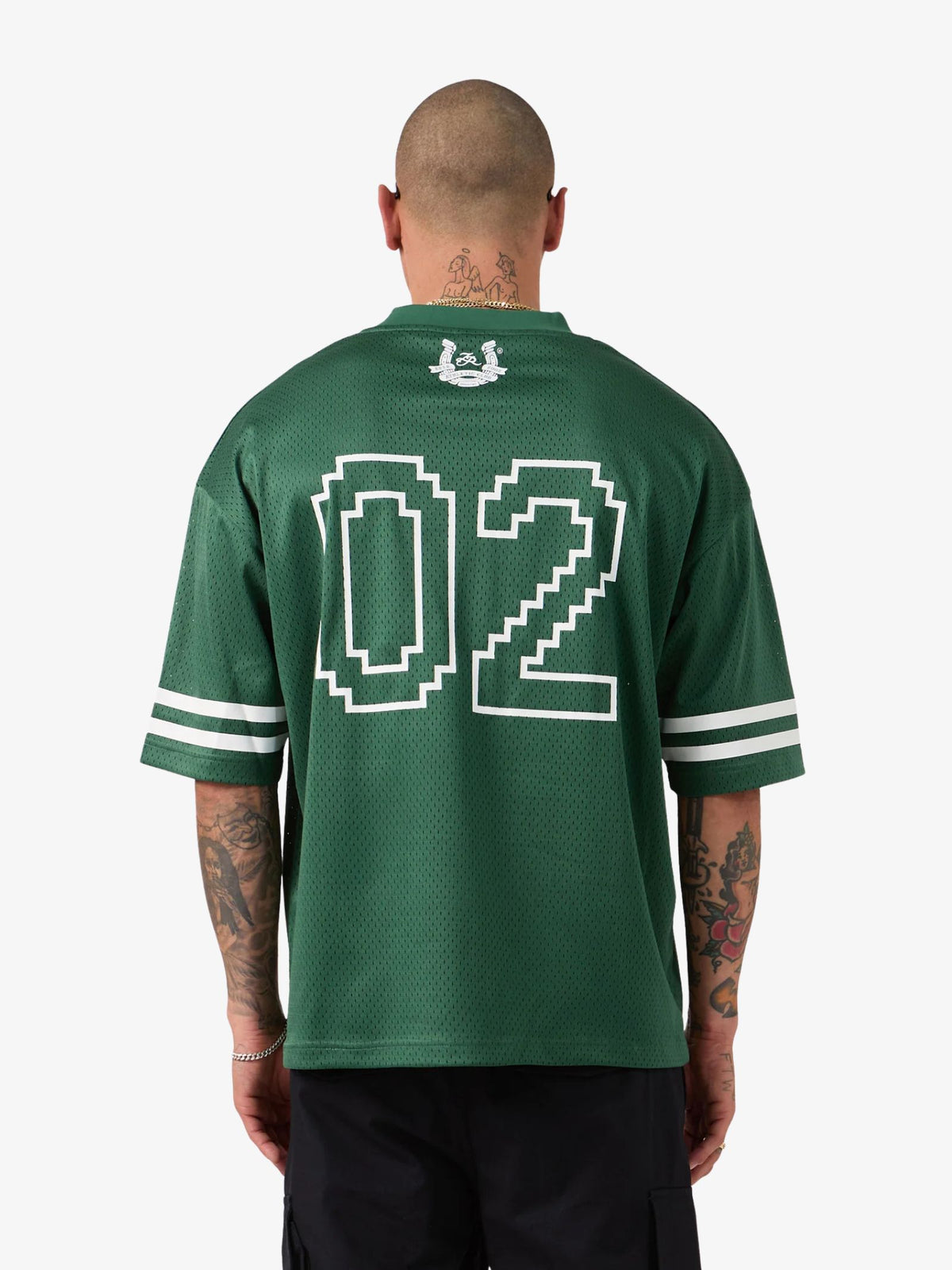 Zanerobe Heritage Mesh Flow Tee | Forest